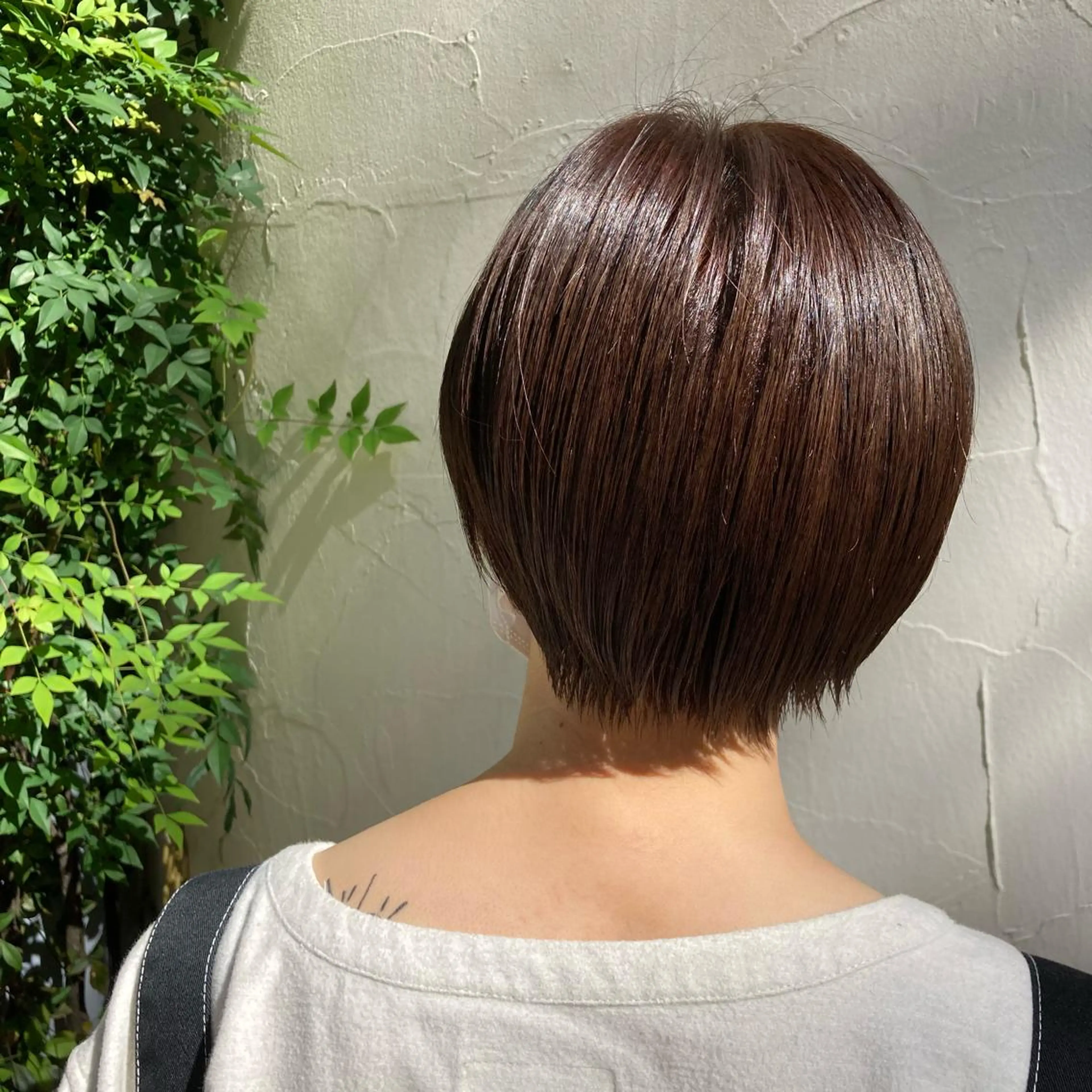 ショート ボブ 伸ばしかけ ショートヘア パーマ/名古屋パーマ / コデラ ナナホのヘアスタイル