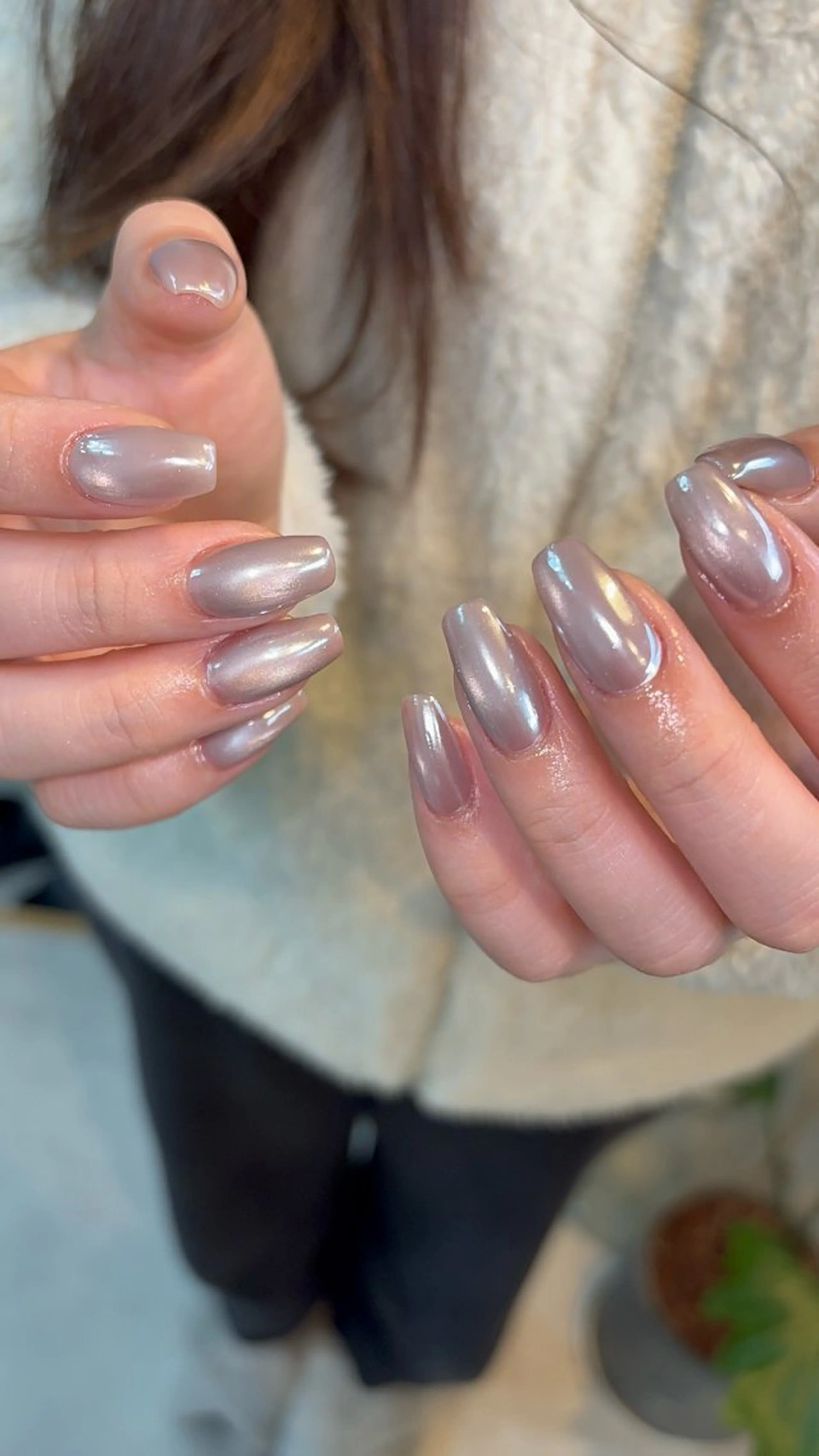 ネイル マグネットネイル ハンドネイル Belle　Nail 【haluca】のネイルデザイン