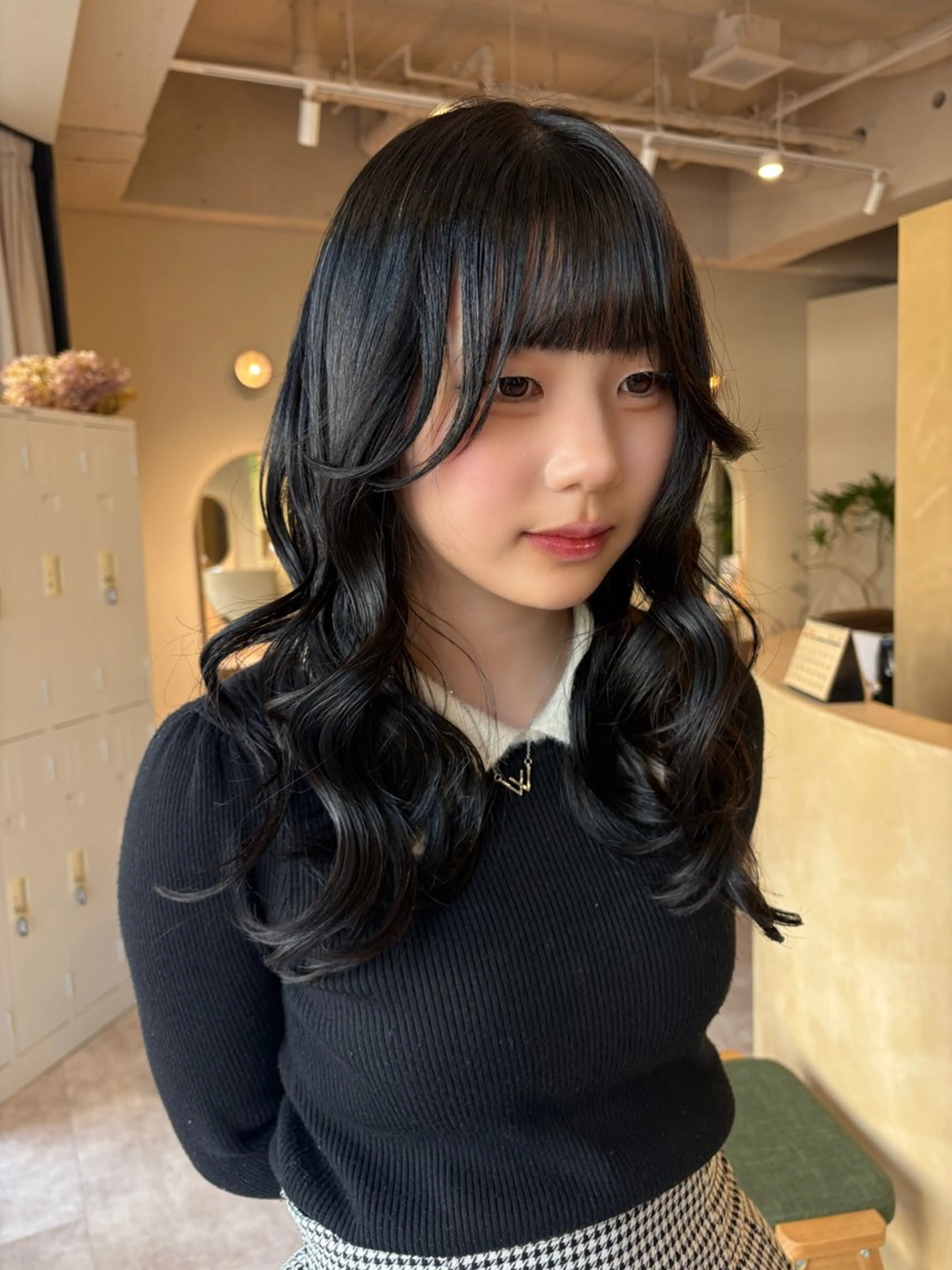ロング 学生 西田 朋華のヘアスタイル