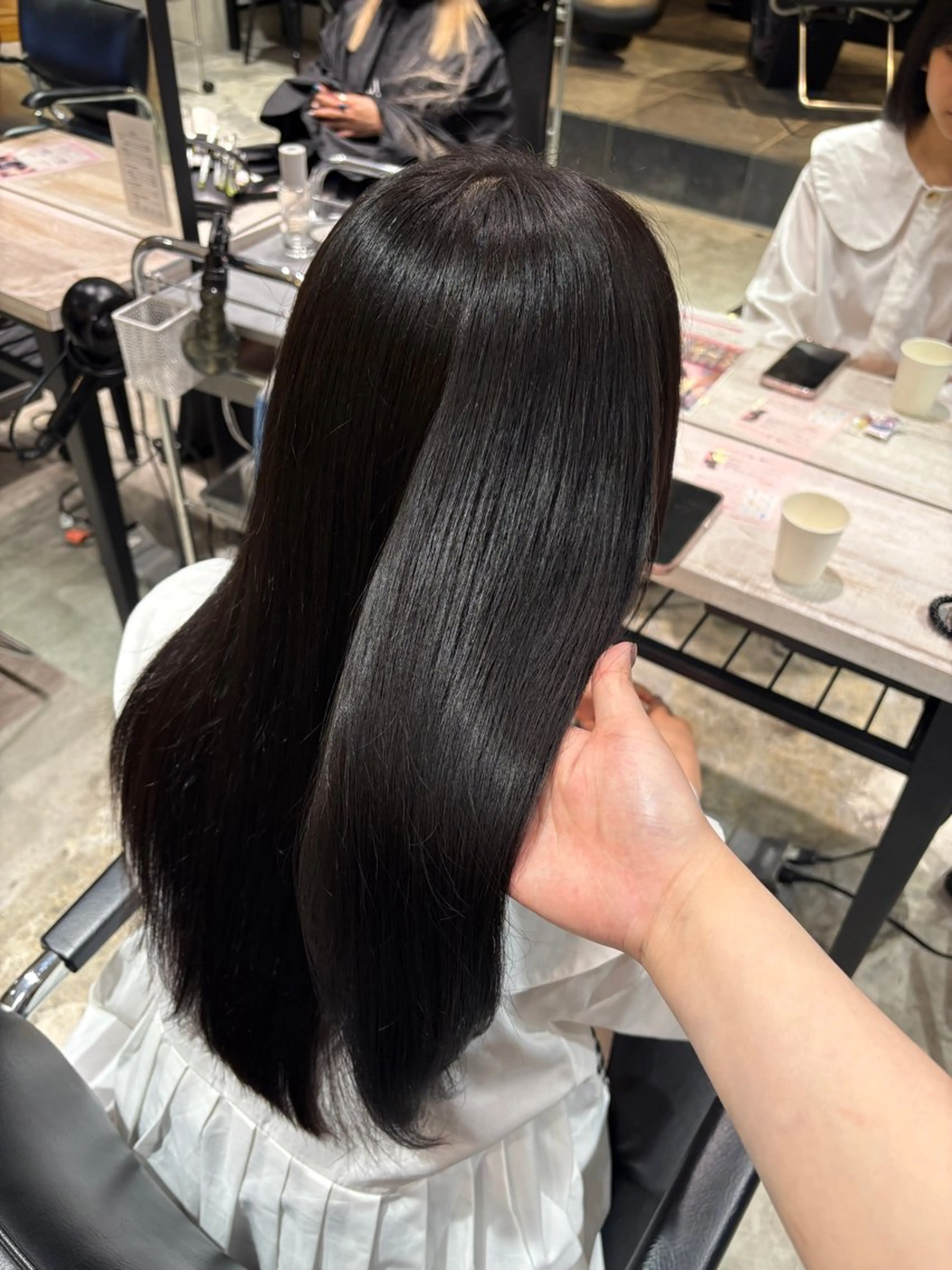ロング カラー 🫧ハイトーン×艶 カラー🫧 Rionのヘアスタイル