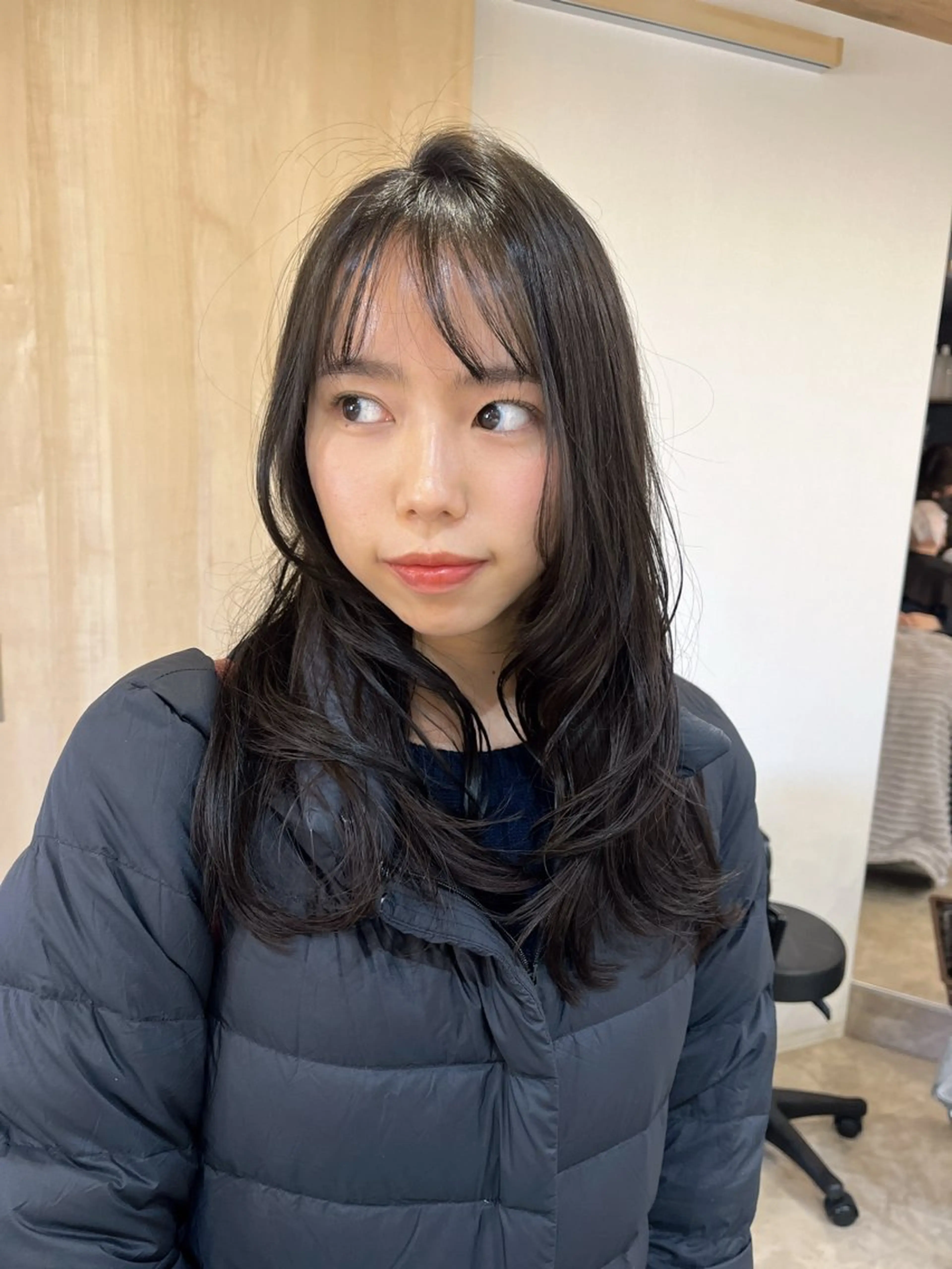 ロング カラー CLOVE所属・下石怜子/レイヤー/ 透明感カラーのヘアスタイル