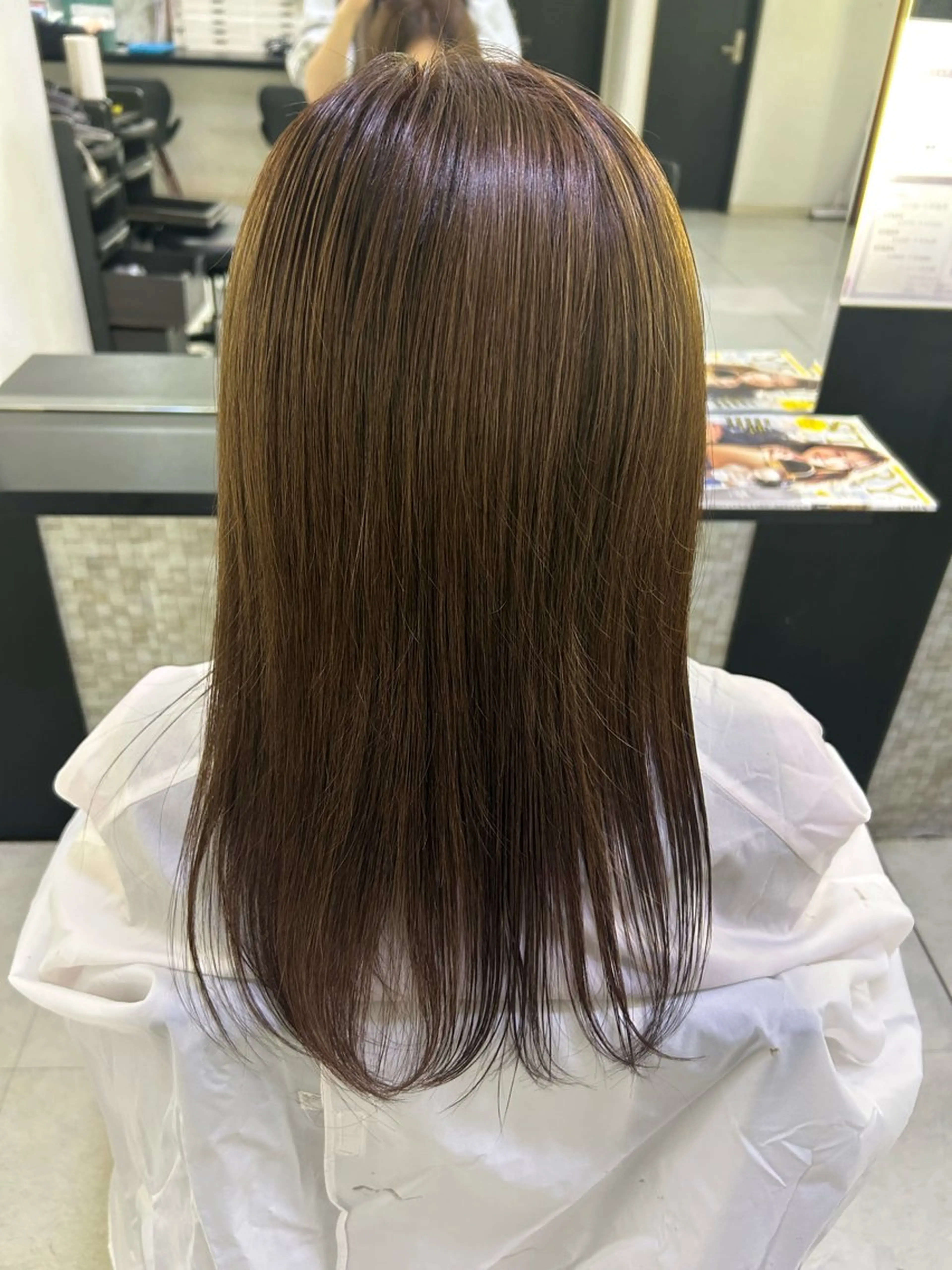 カラー ブラウンカラー Ayaka🐶 ブリーチモデル募集中のヘアスタイル