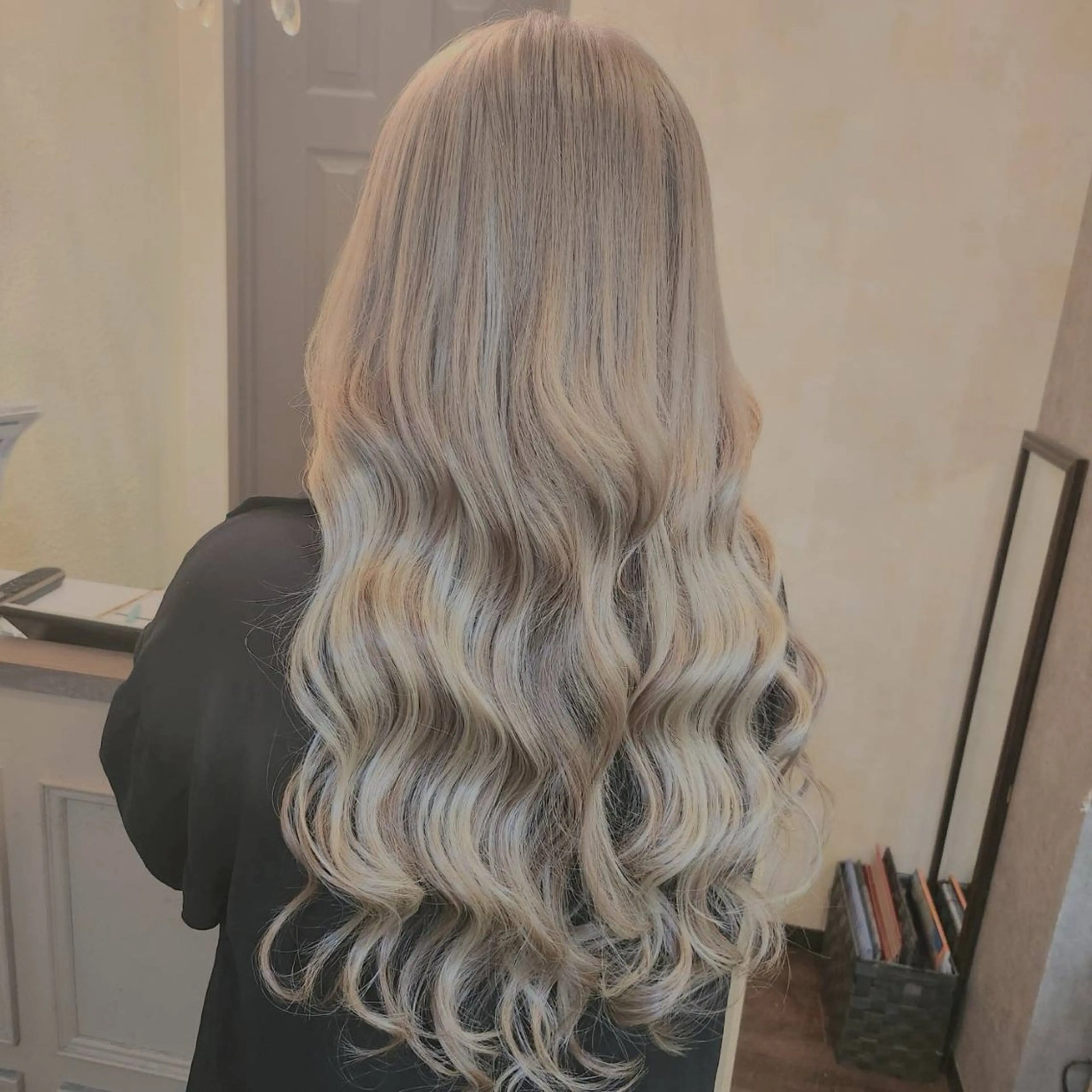 ロング ヘアアレンジ シールエクステ ボブ エクステ ロング カット エクステ MagicMush ✴︎シールエクステのヘアスタイル