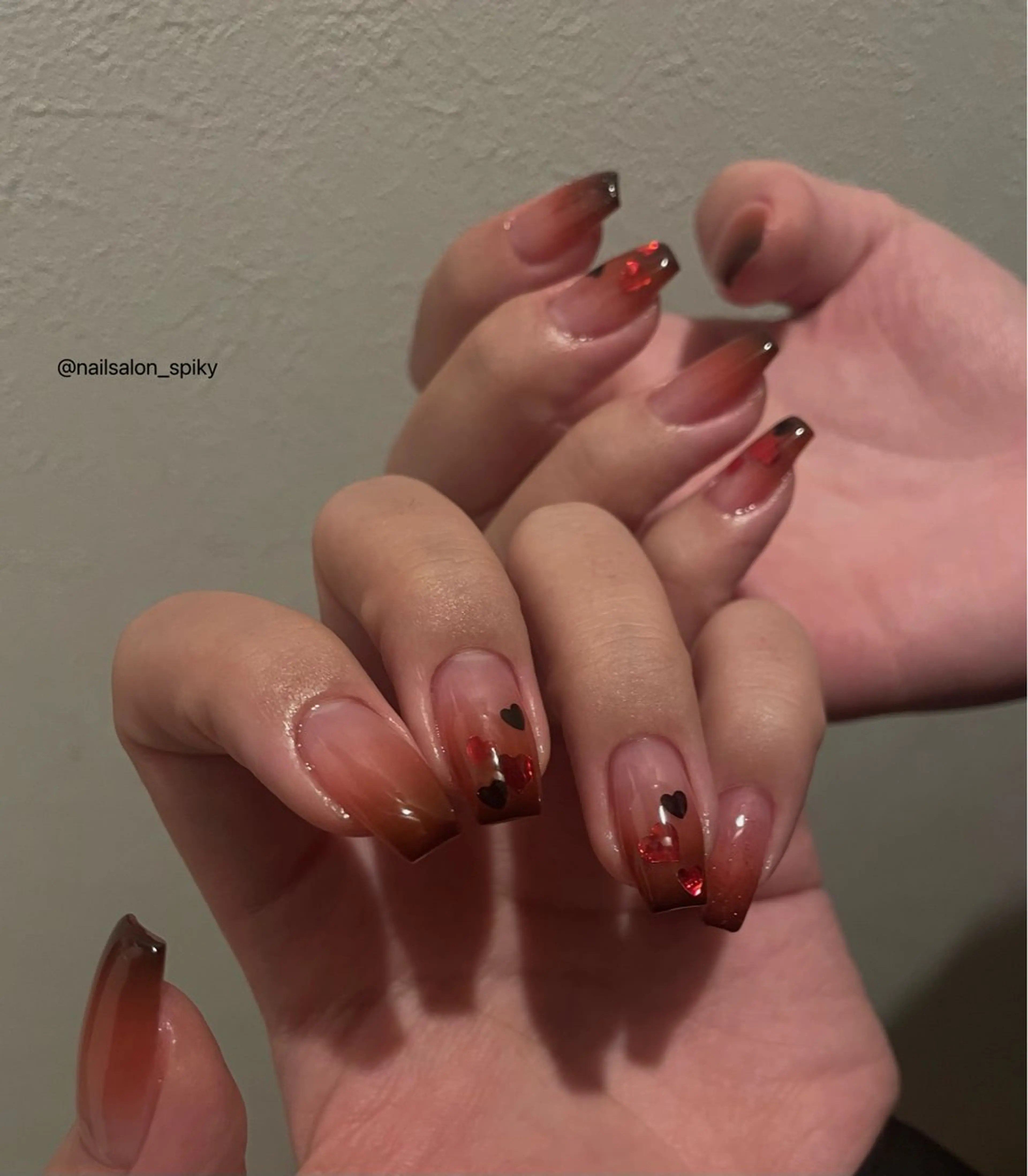 ネイル アートネイル Spiky とうげ ふうかのネイルデザイン