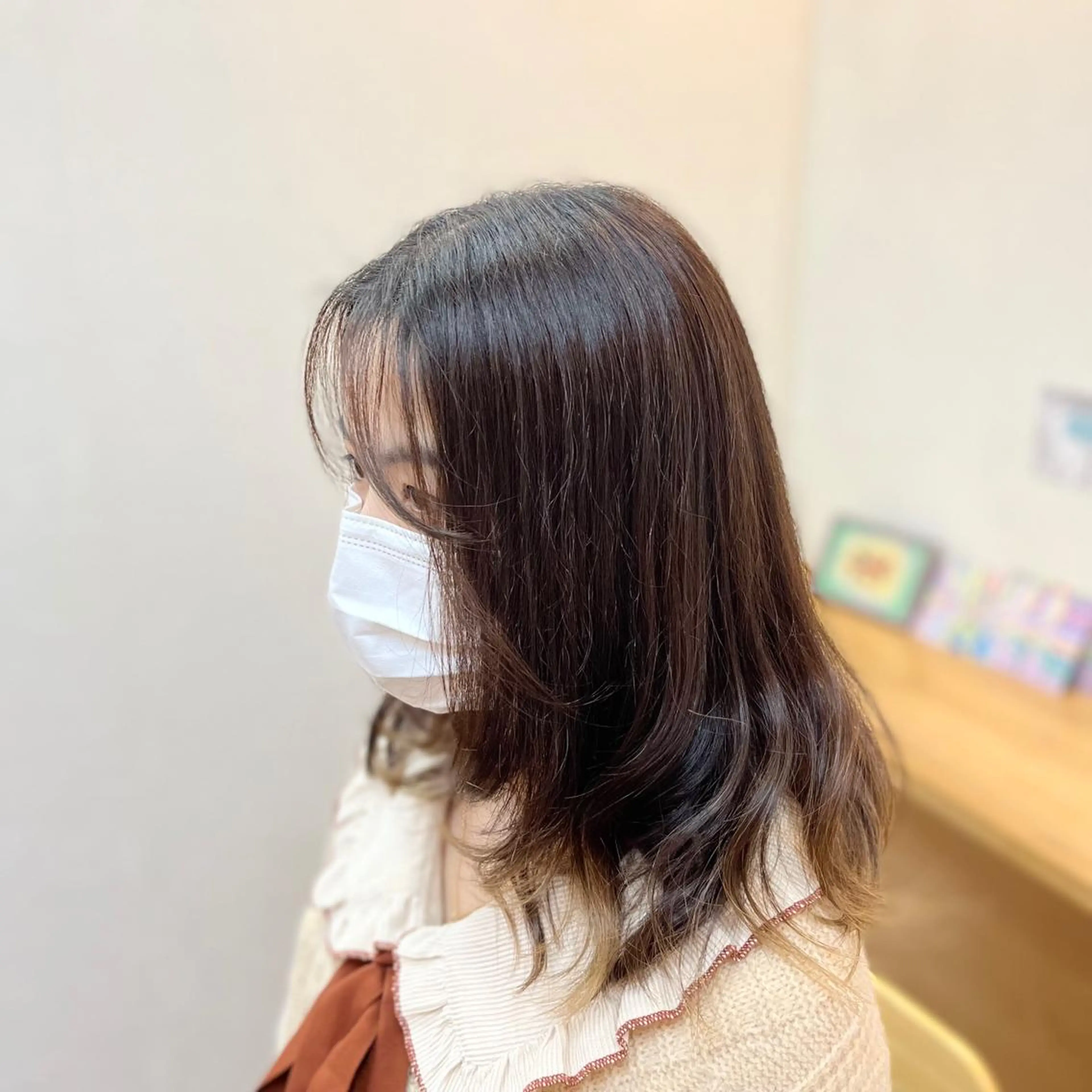 セミロング イッツ！登戸店所属・冨田 豊のヘアスタイル