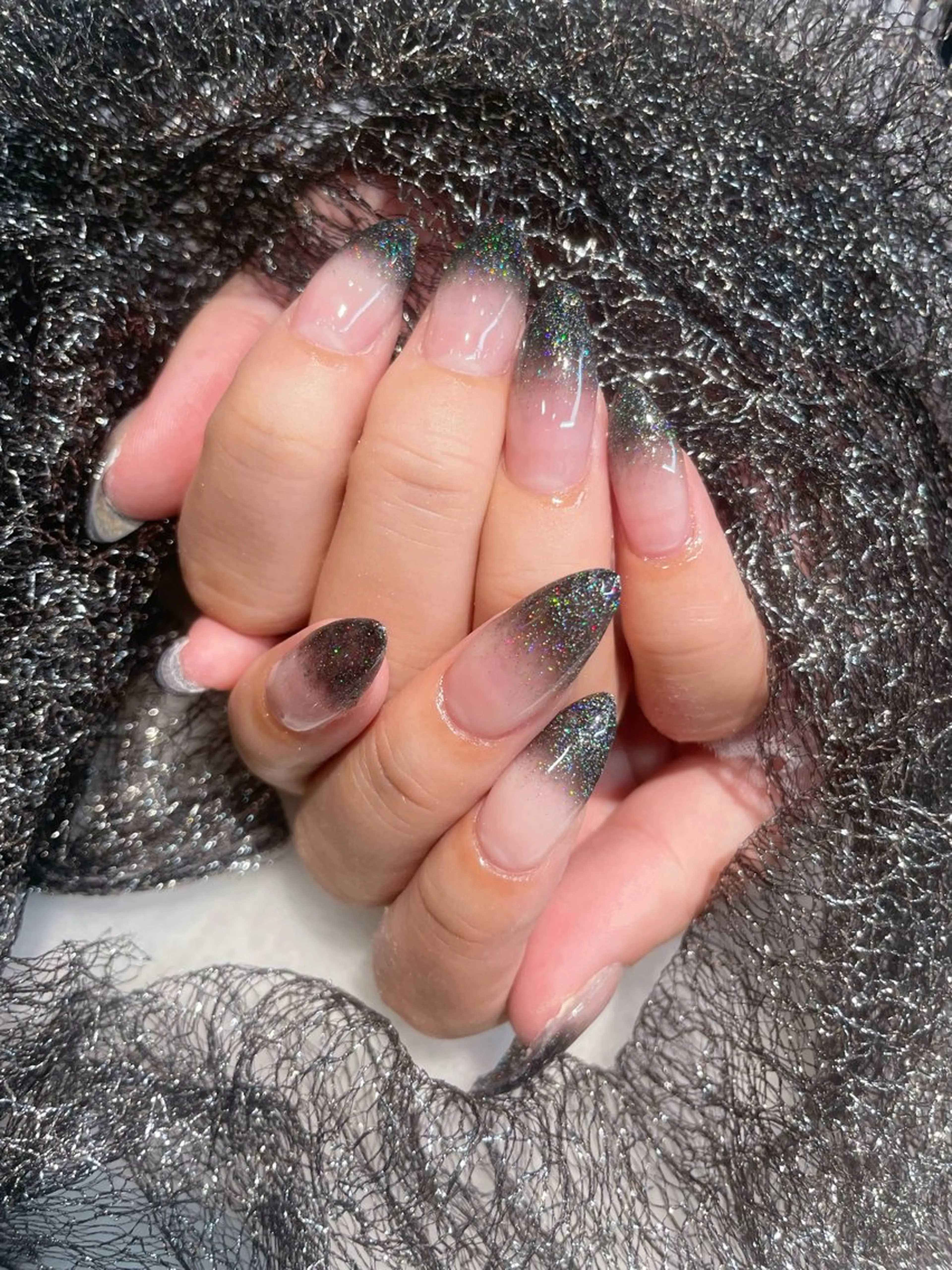 ネイル キラキラネイル ハンドネイル I-nail Moeのネイルデザイン