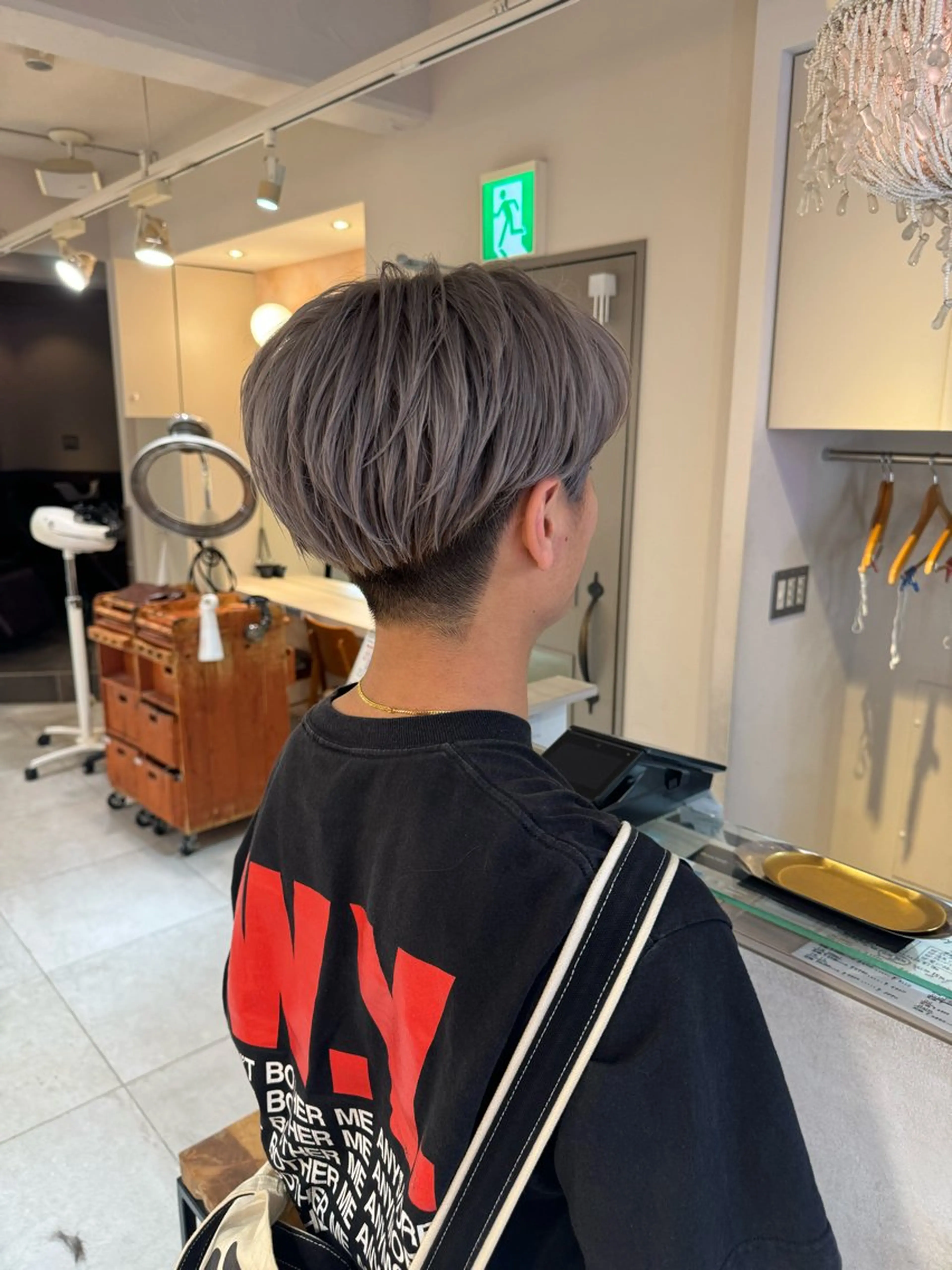 ショート カラー メンズ Neolive 千尋のヘアスタイル