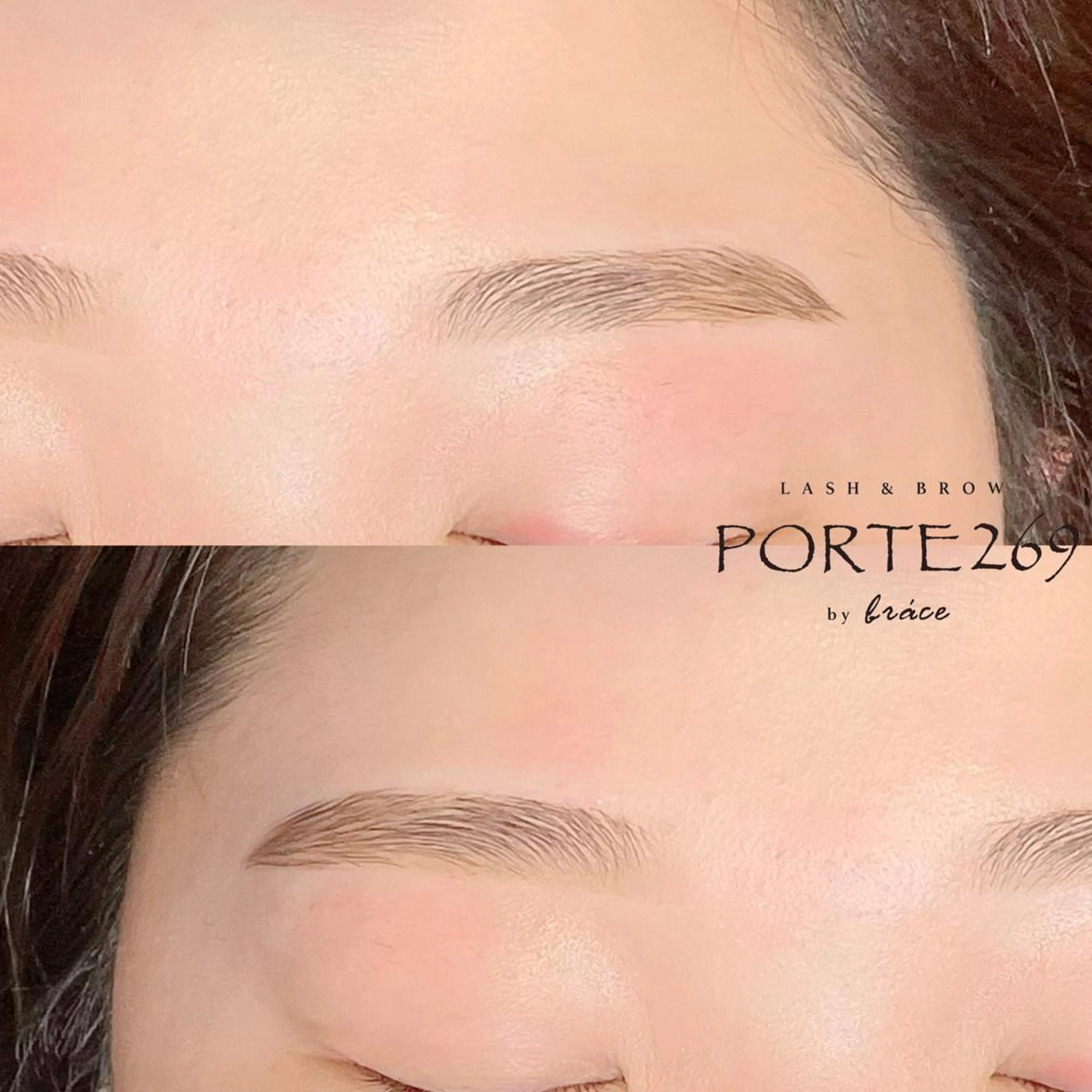 アイブロウ 眉毛ワックス脱毛 Lash&brow PORTE269布施店所属・brace 竹田愛海のエステ・リラクイメージ