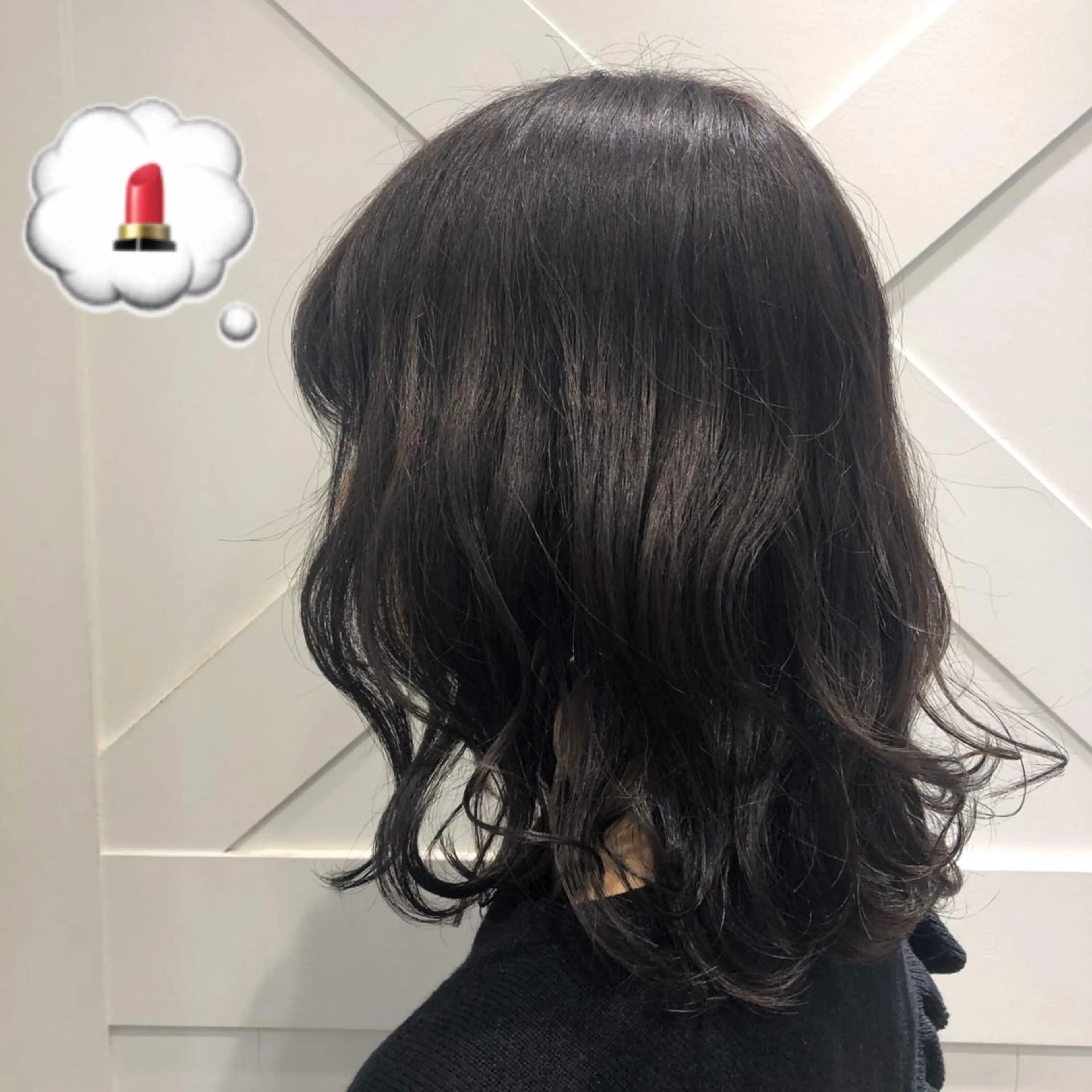 ミディアム カラー アッシュ アッシュグレー ダークアッシュ ヘアカラー トリートメント 🌺ウルフカット職人 新垣渚🐺のヘアスタイル