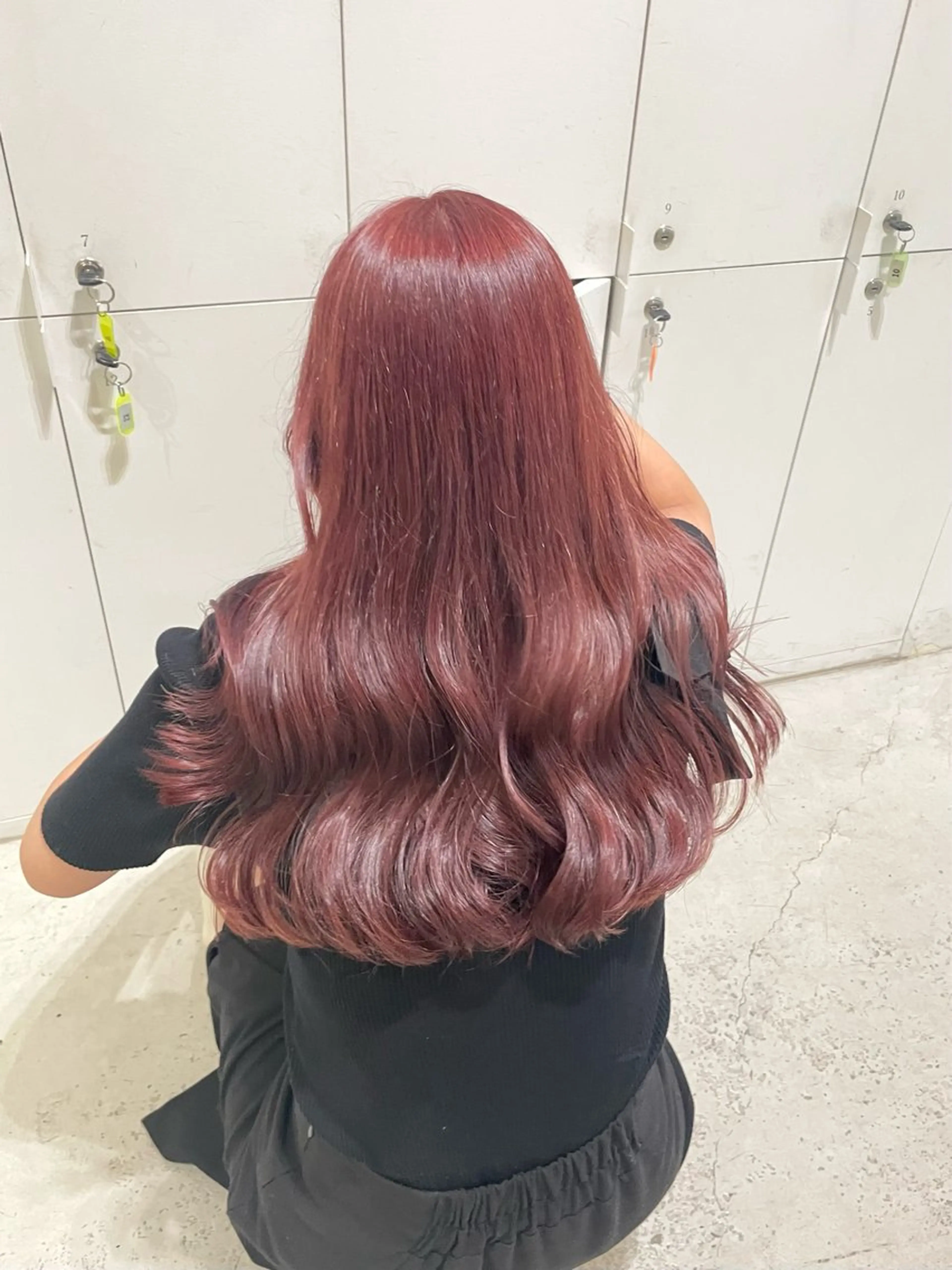 ロング カラー ヘアカラー loely 💞miyuのヘアスタイル