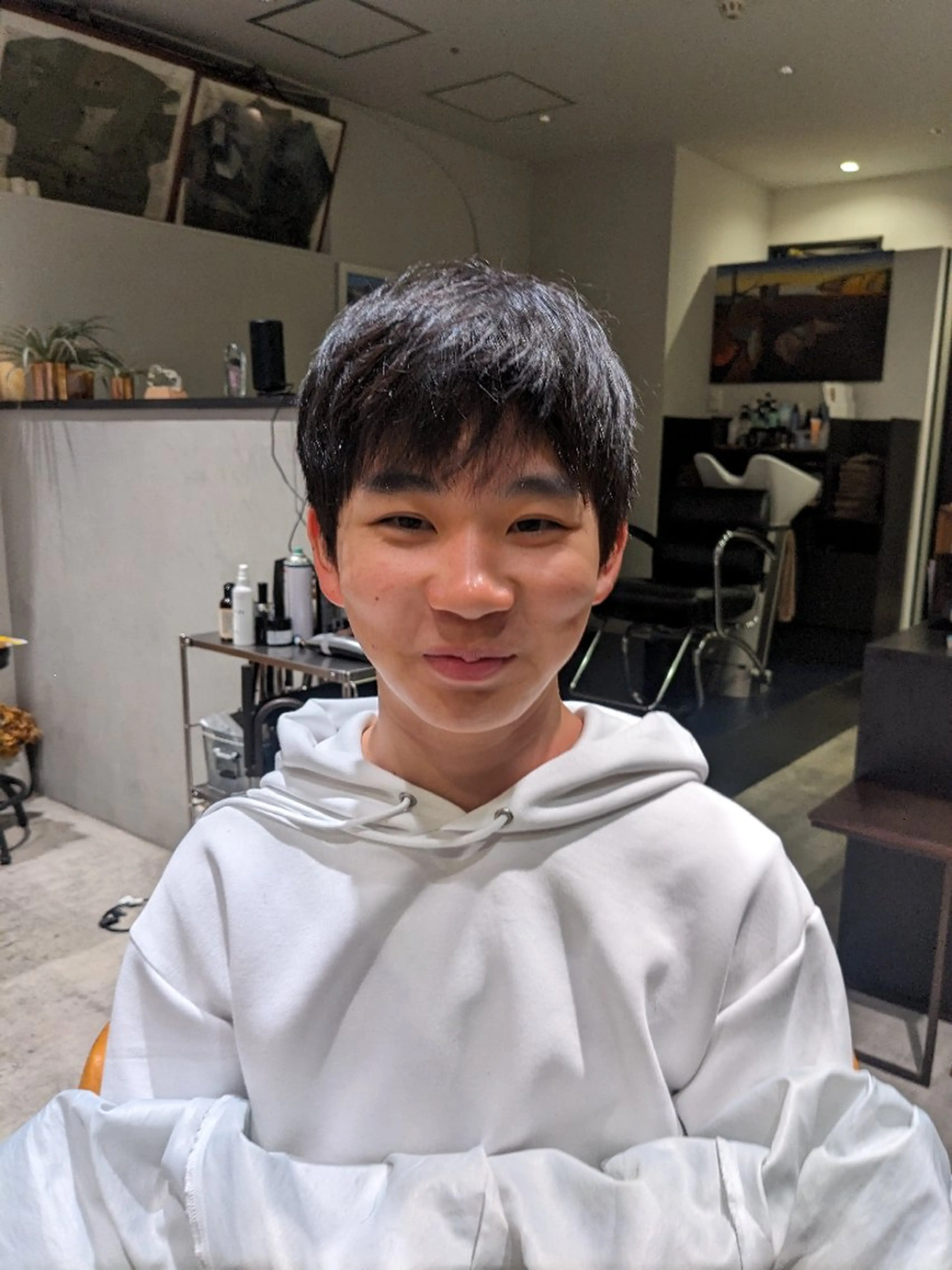 キッズ over two  藤が丘のヘアスタイル