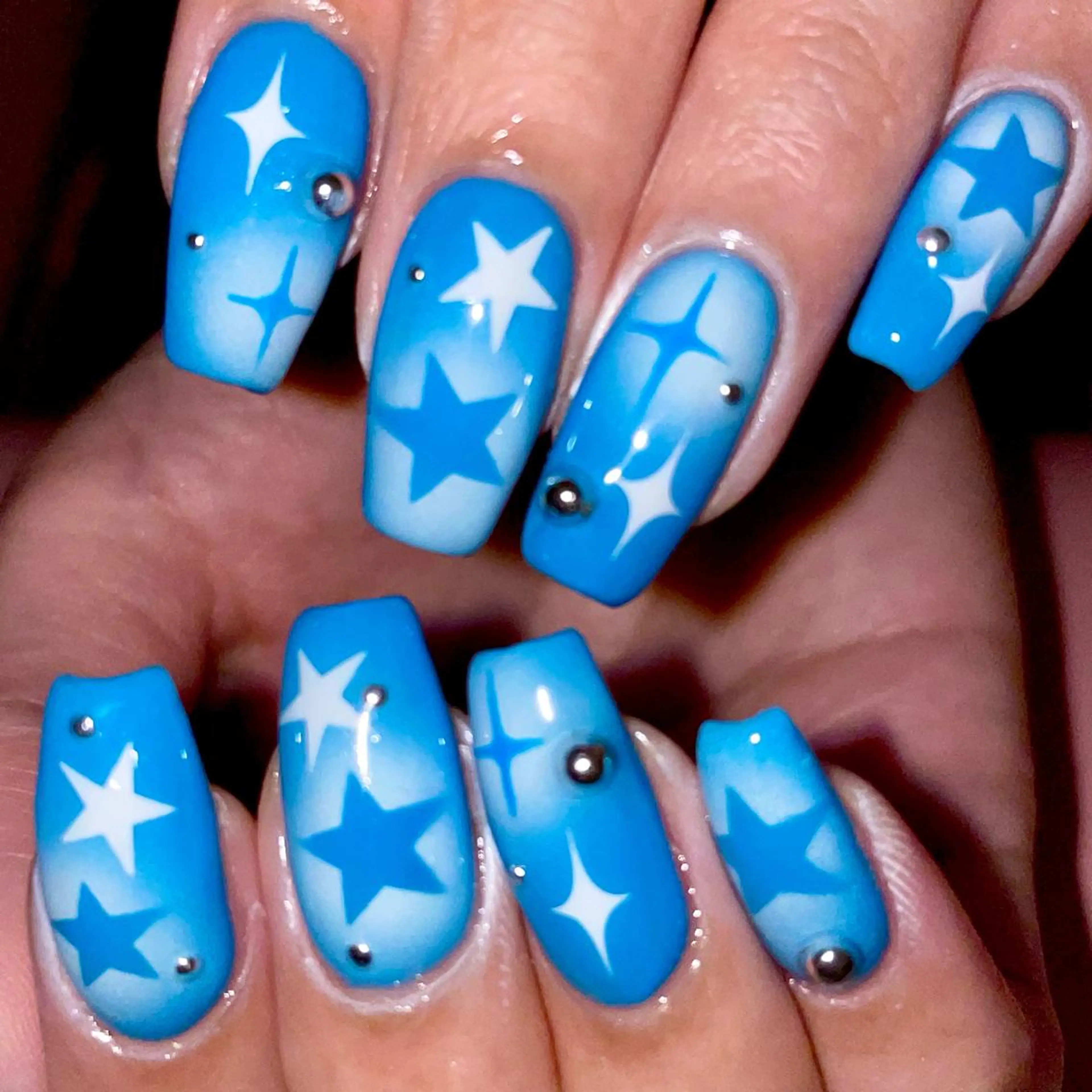 【リピーター様】ジェル⭐︎アートフリー🎨※大きいパーツ代別途の写真