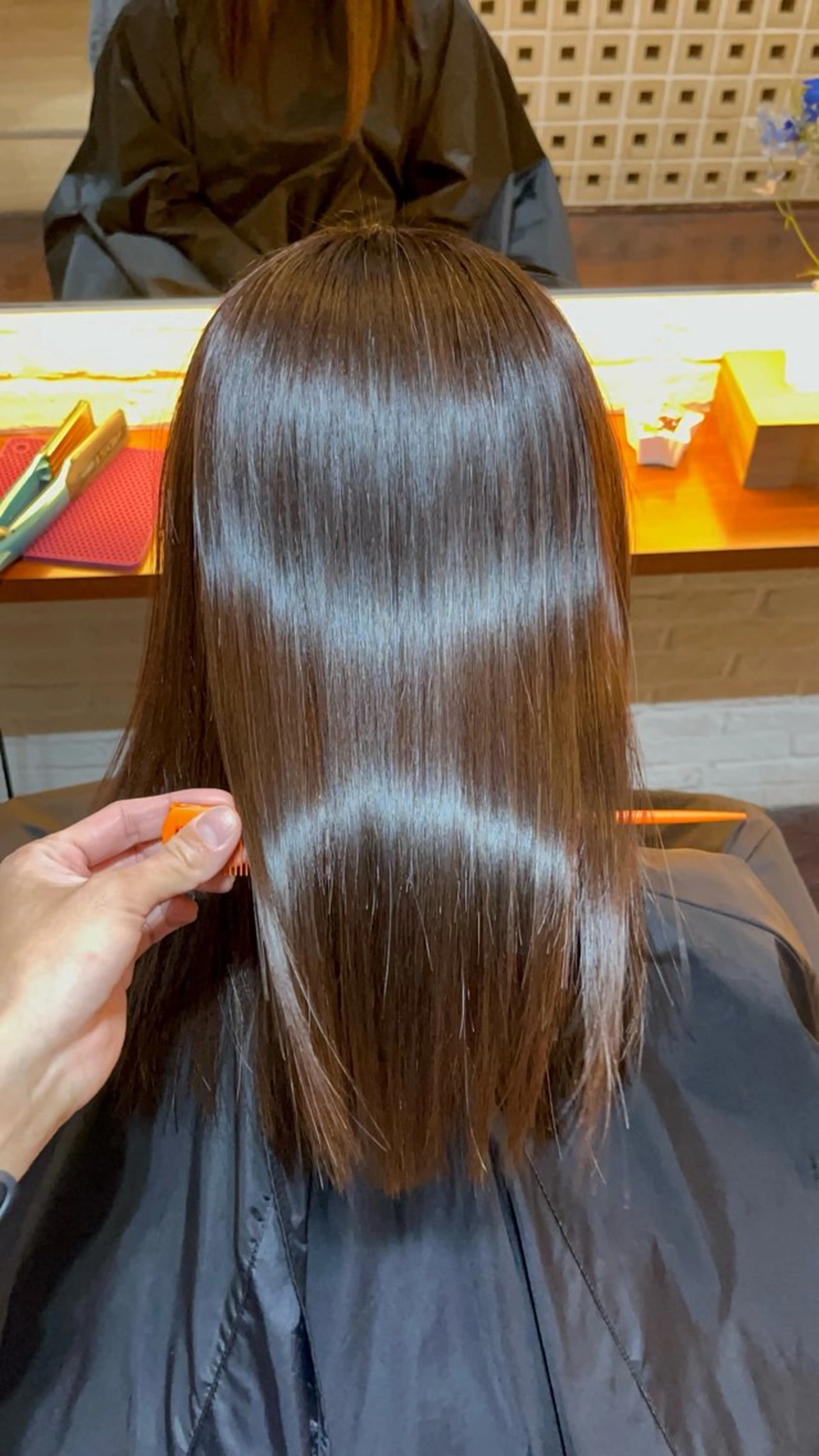 ミディアム 縮毛矯正 トリートメント CoCooN TAKUMAのヘアスタイル