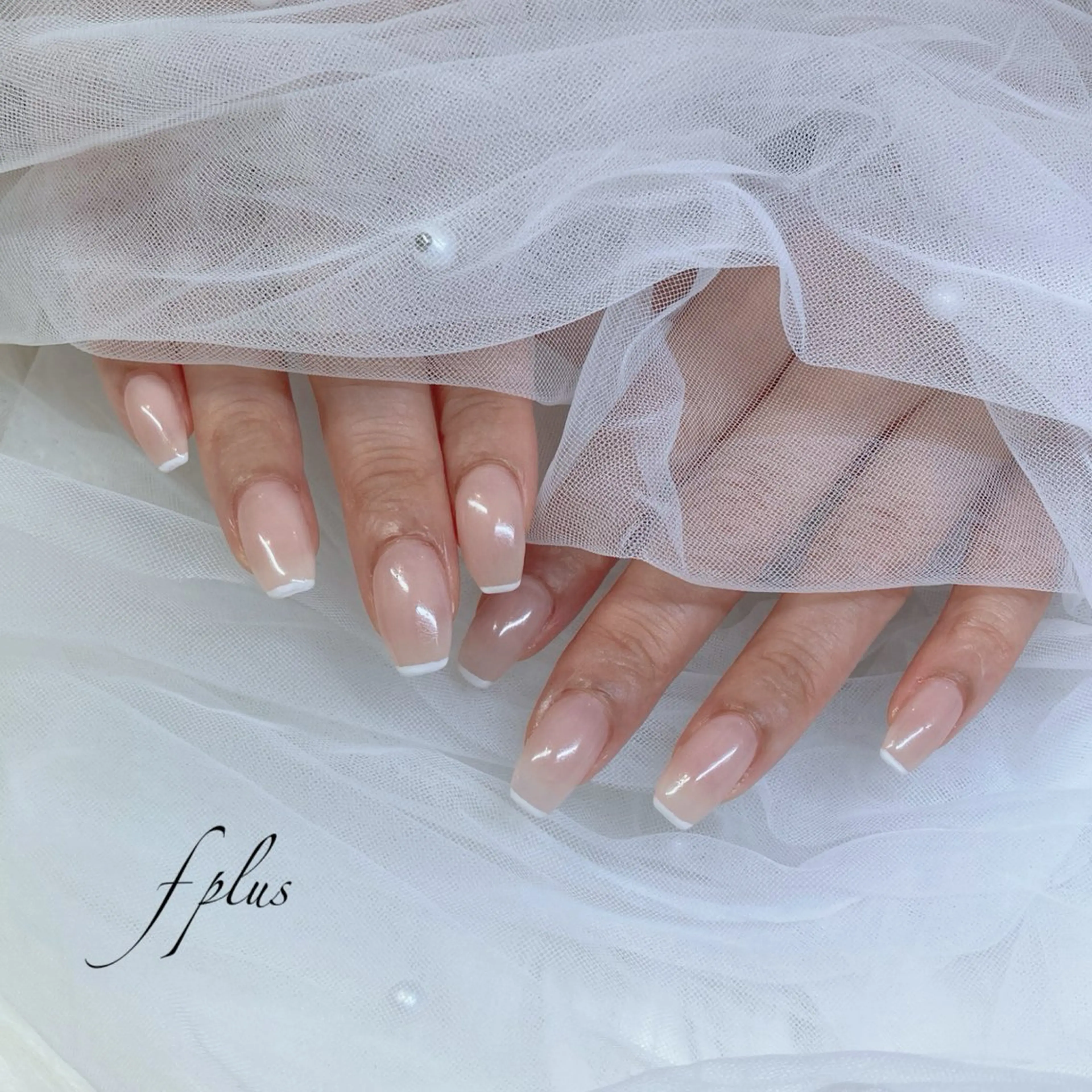 ネイル フレンチネイル ハンドネイル kanako nail🌷のネイルデザイン