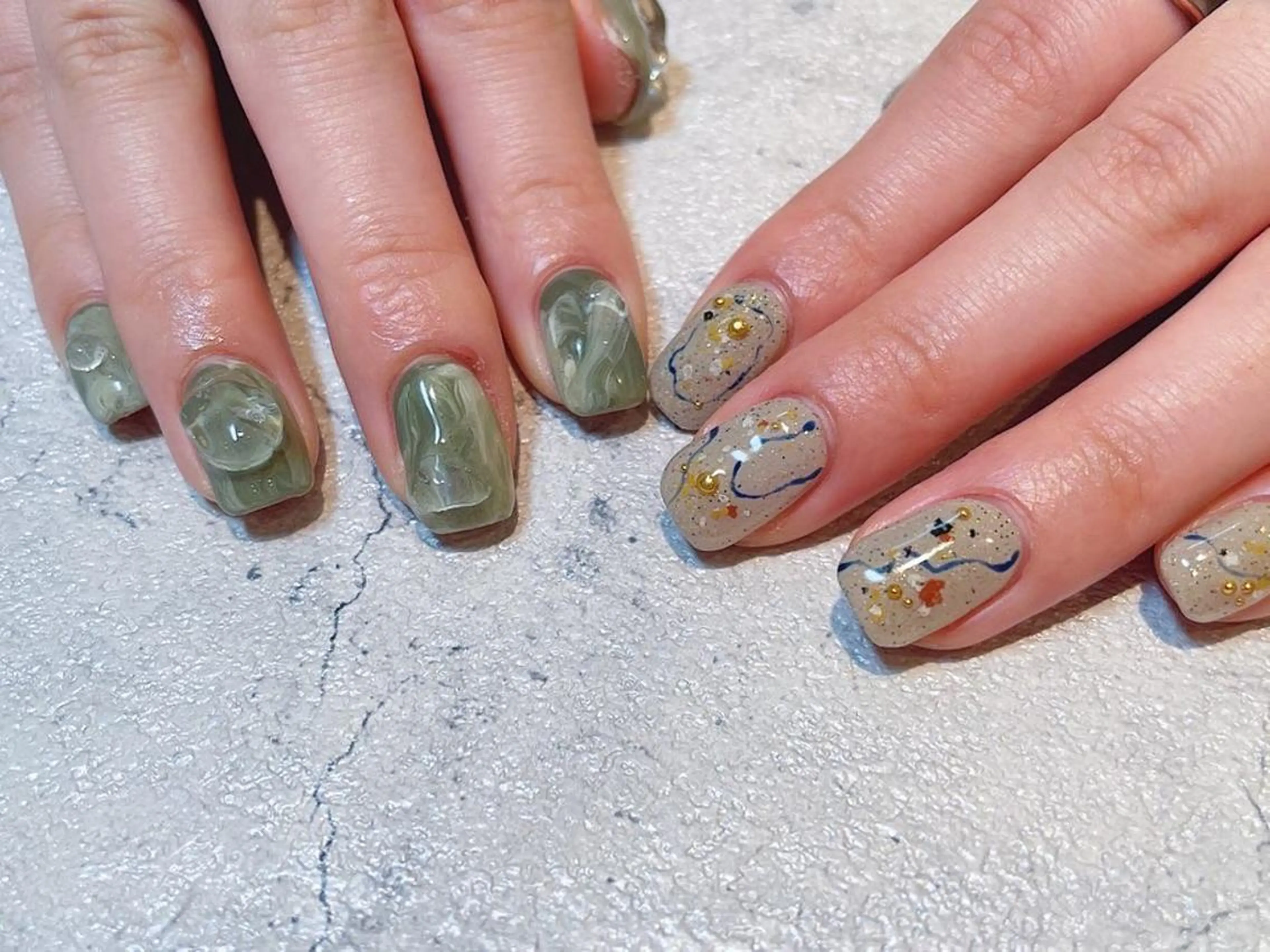 ネイル ハンドネイル LUKE所属・もとまつ さちこのネイルデザイン