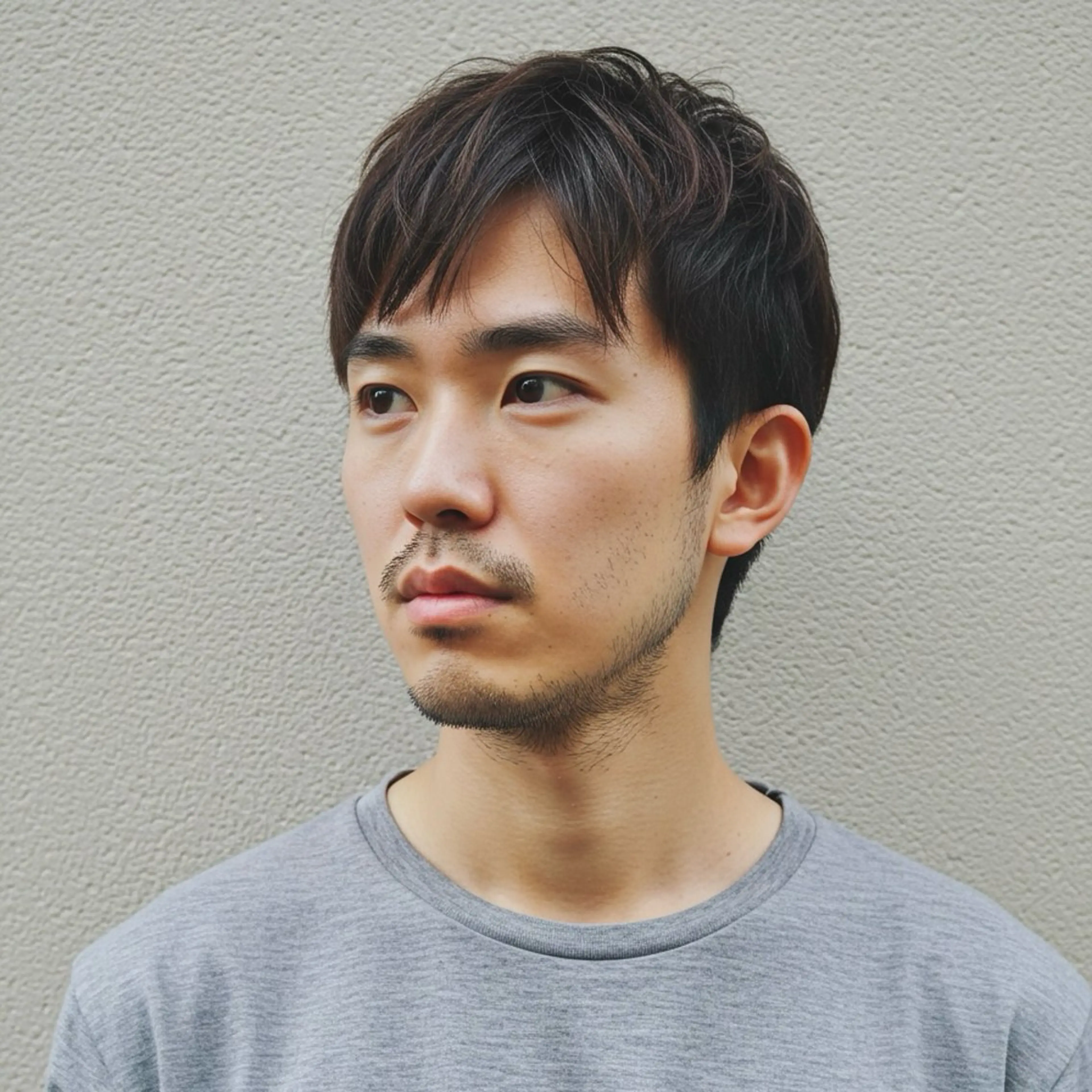 ショート カラー パーマ メンズ ビジネス メンズ韓国風 メンズメッシュ ツーブロック 刈り上げ 🎸メンズ/パーマ/ ショート🎸工藤達哉のヘアスタイル