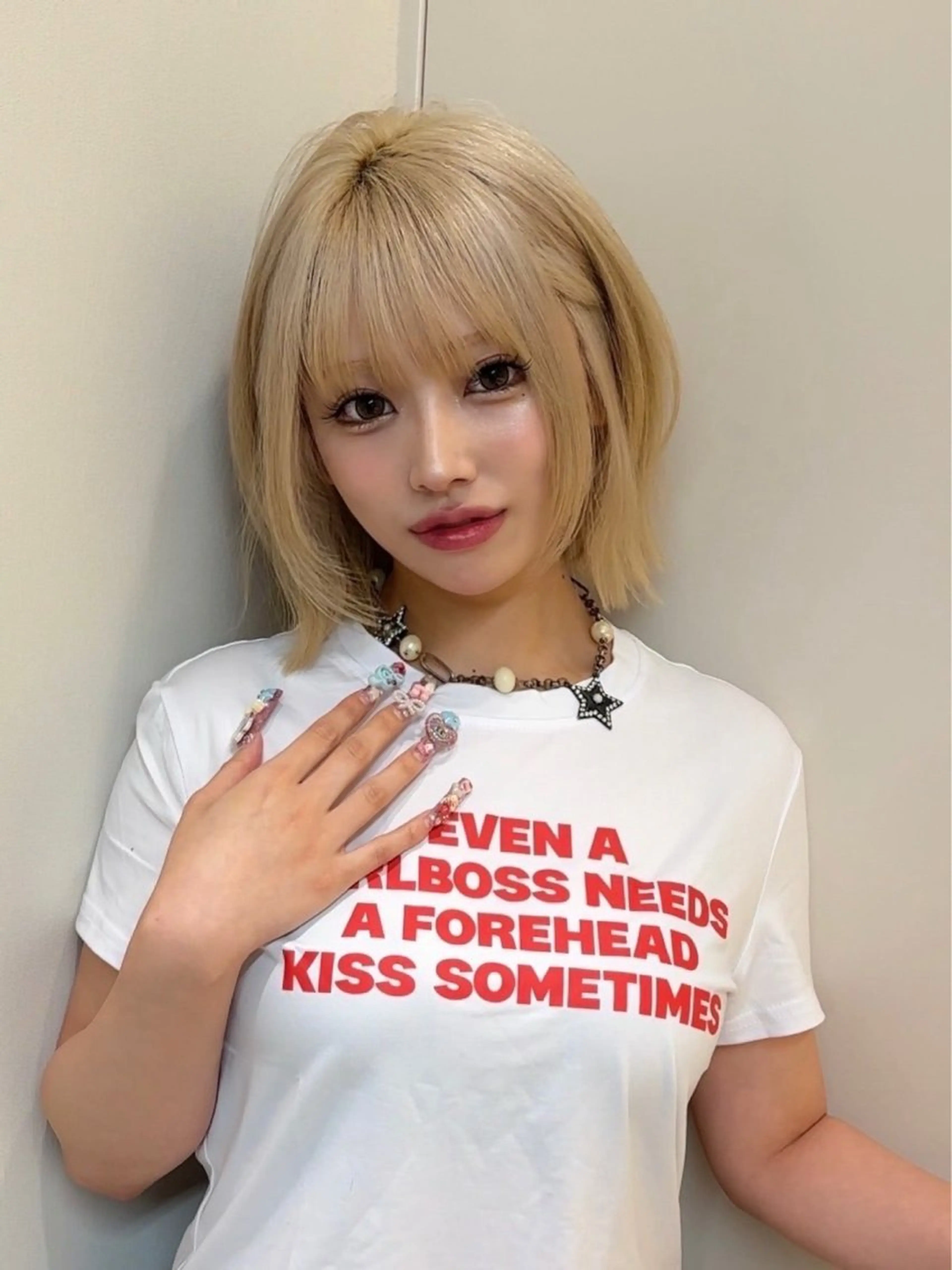 ミディアム ヘアカラー トリートメント 🌟透明感カラー× 小顔カット いっせいのヘアスタイル