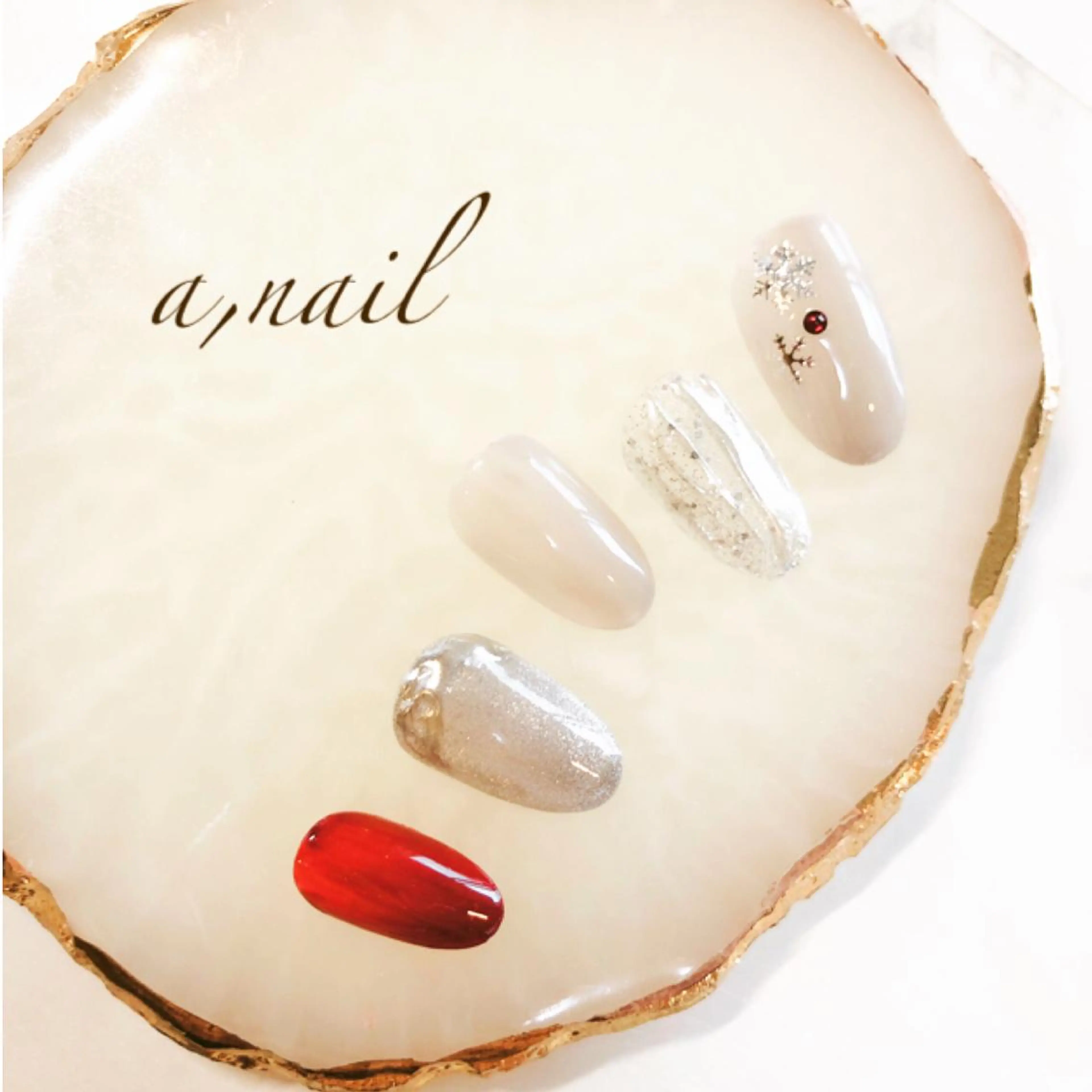 ネイル フットネイル ジェルネイル グラデーション マグネットネイル ミラーネイル ハンドネイル ネイルサロン エーネイルのネイルデザイン