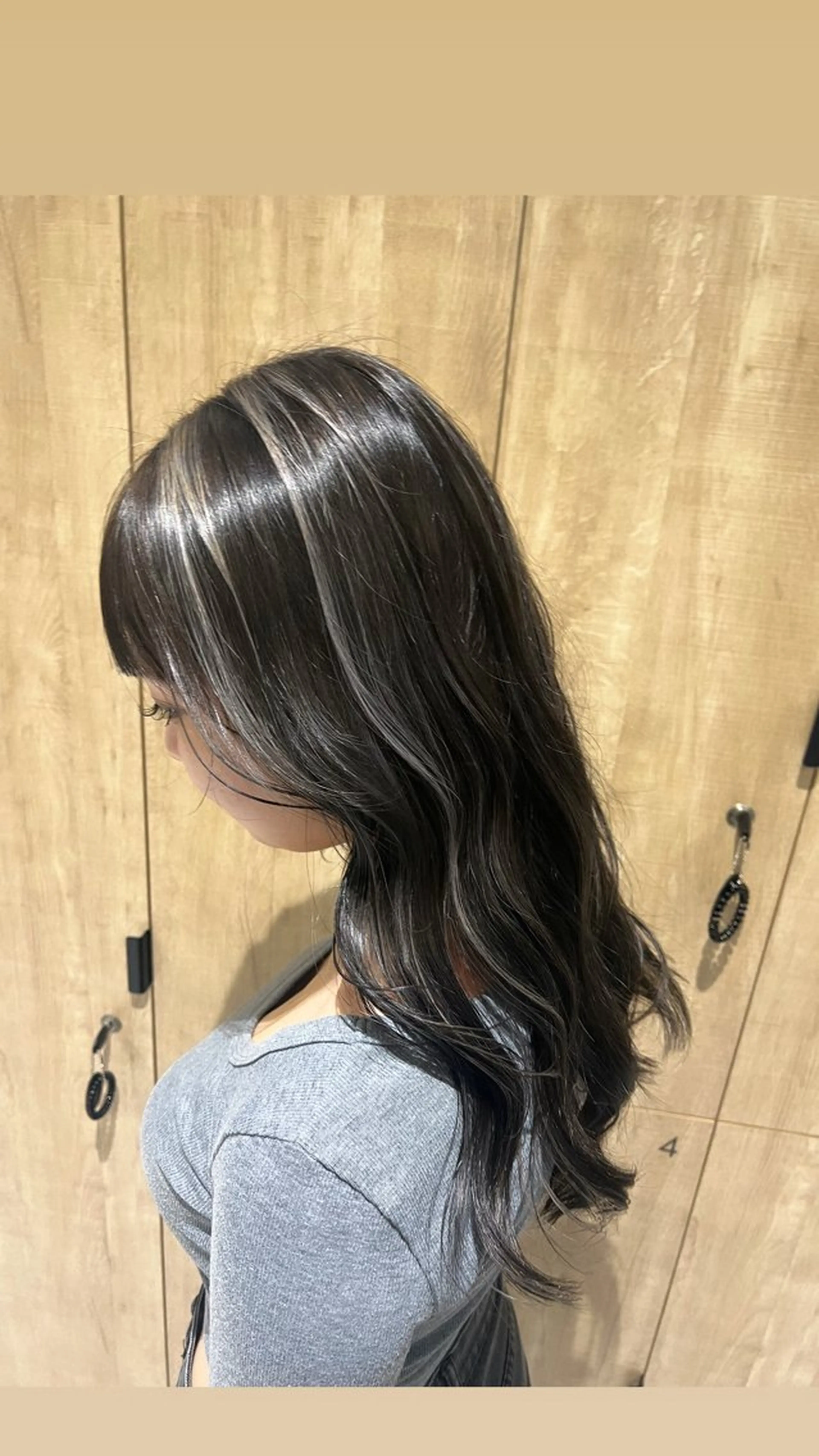 ロング カラー さとう あおいのヘアスタイル
