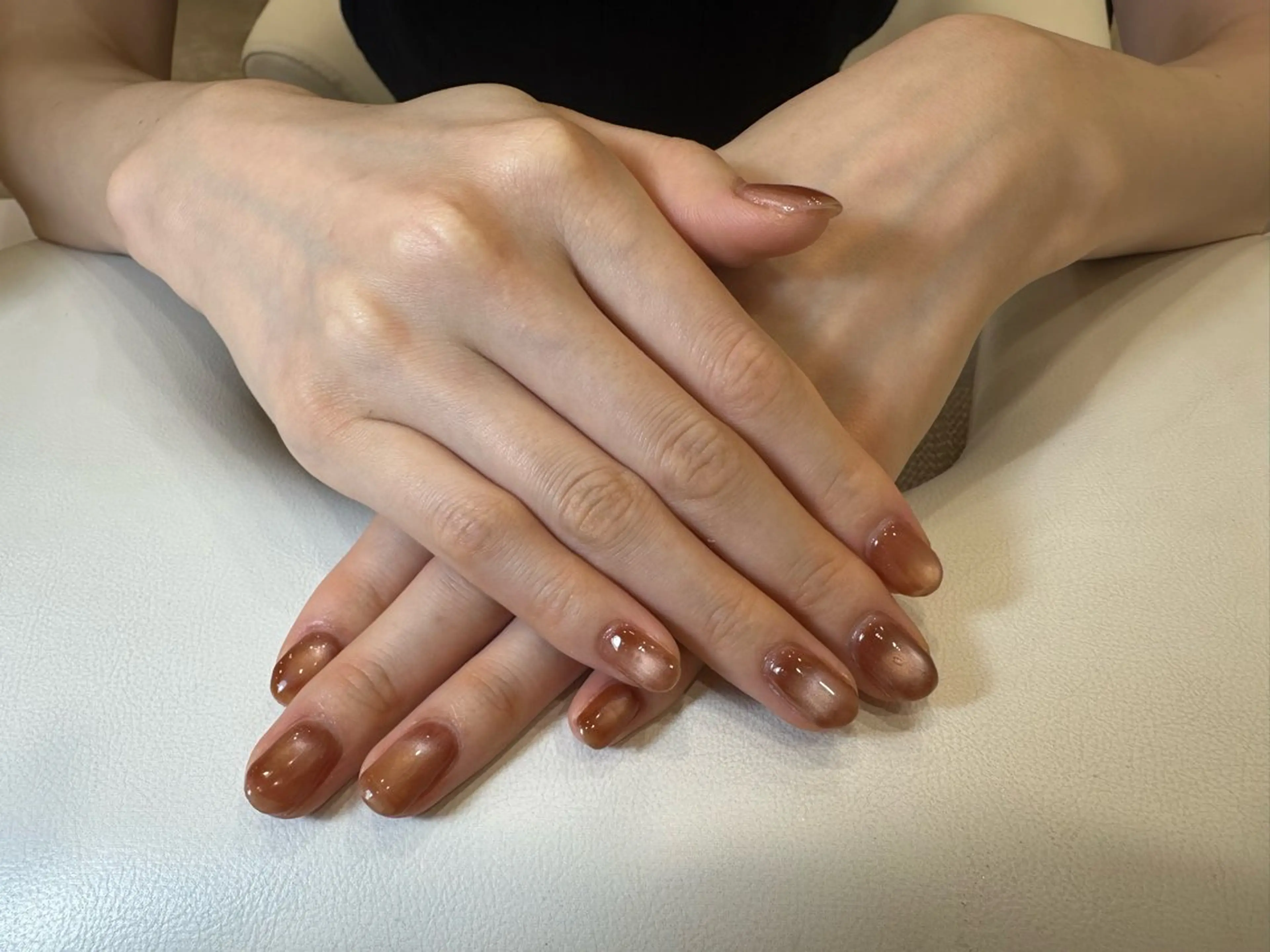 ネイル ラメ(グリッター) マグネットネイル SUI nail salon所属・SUI Nail Roomのネイルデザイン