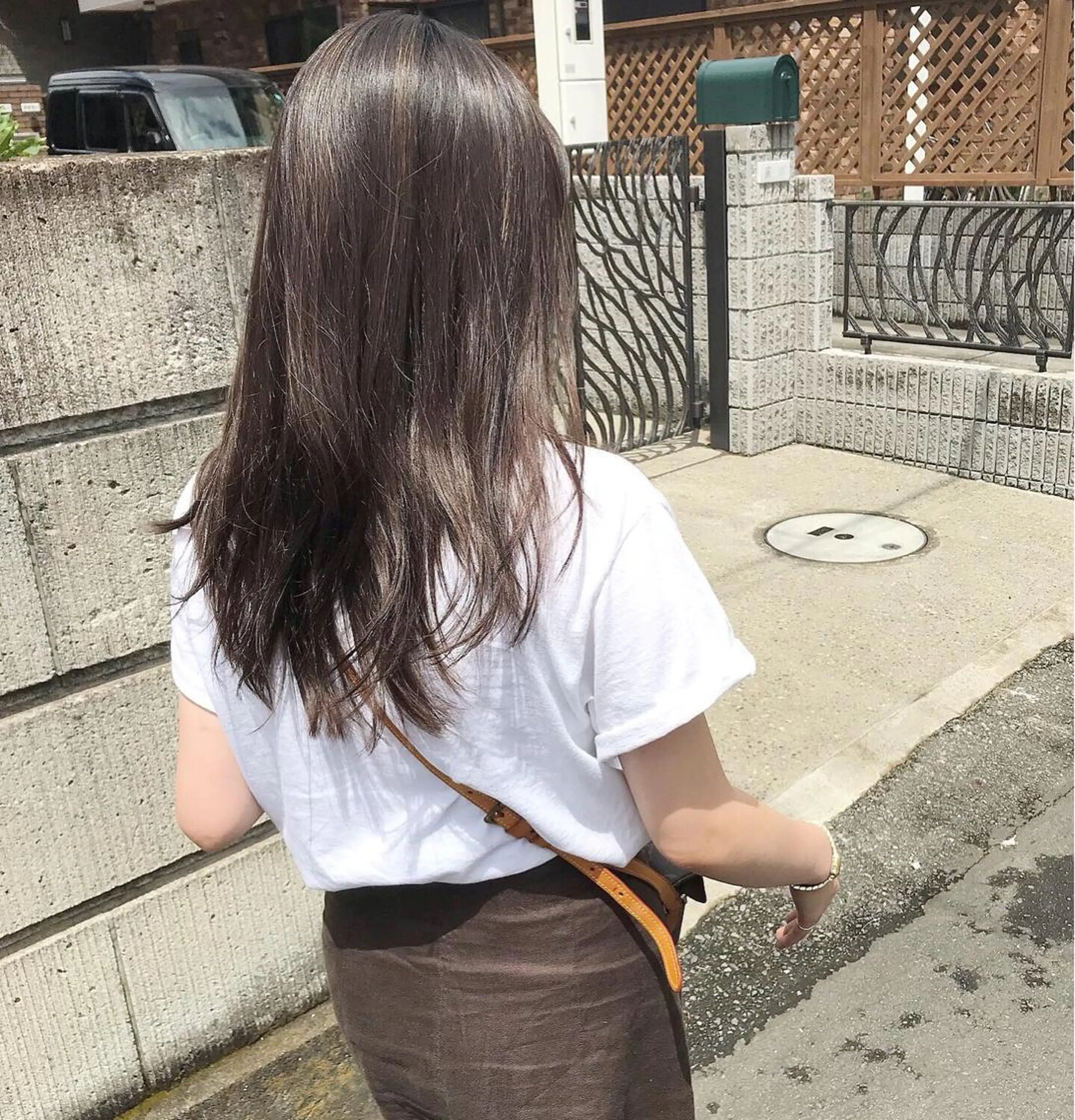 ロング カラー ヘアアレンジ 透明感カラー イルミナカラー Satsuki ✂︎♡のヘアスタイル