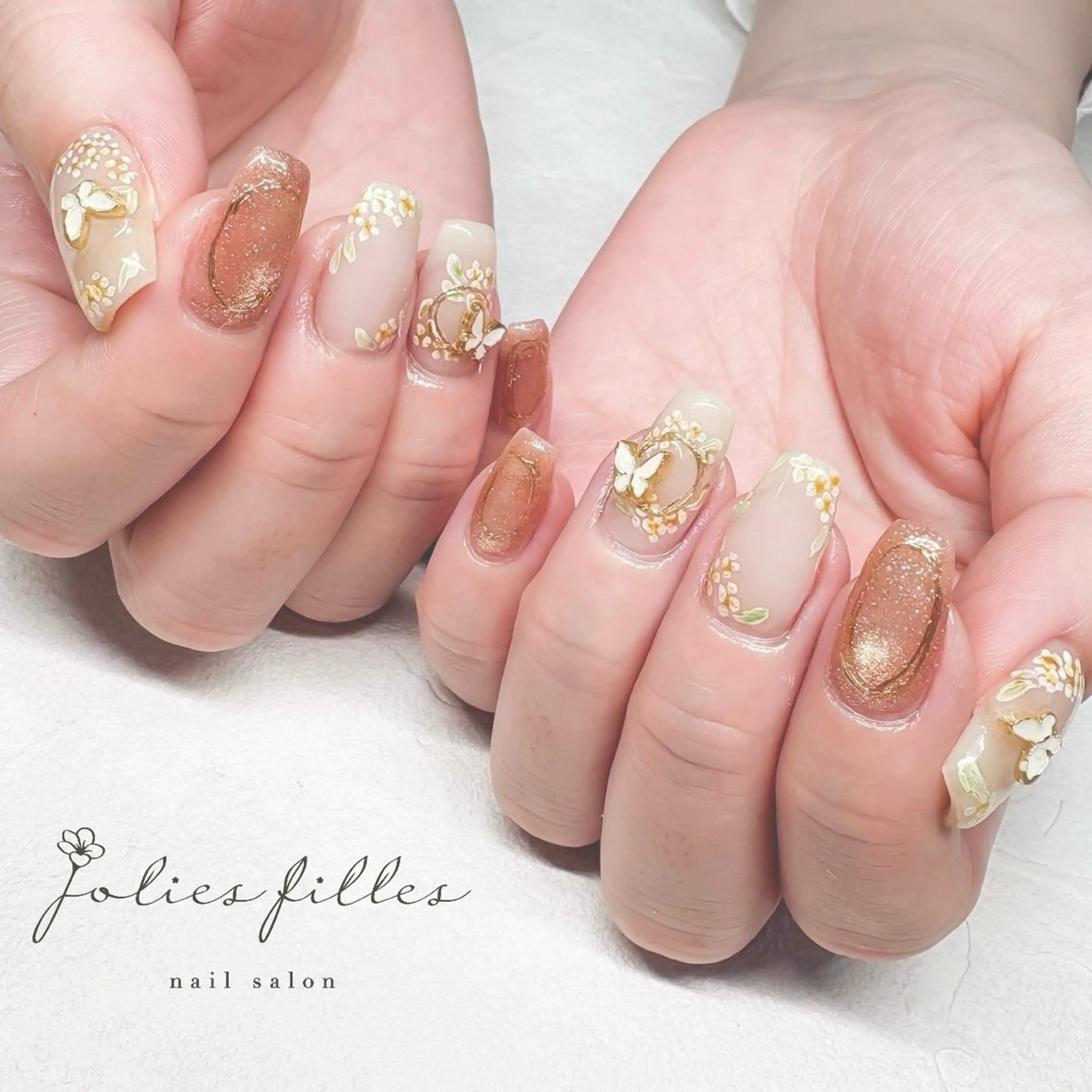 ネイル ハンドネイル ジョリフィーユ 長谷川のネイルデザイン