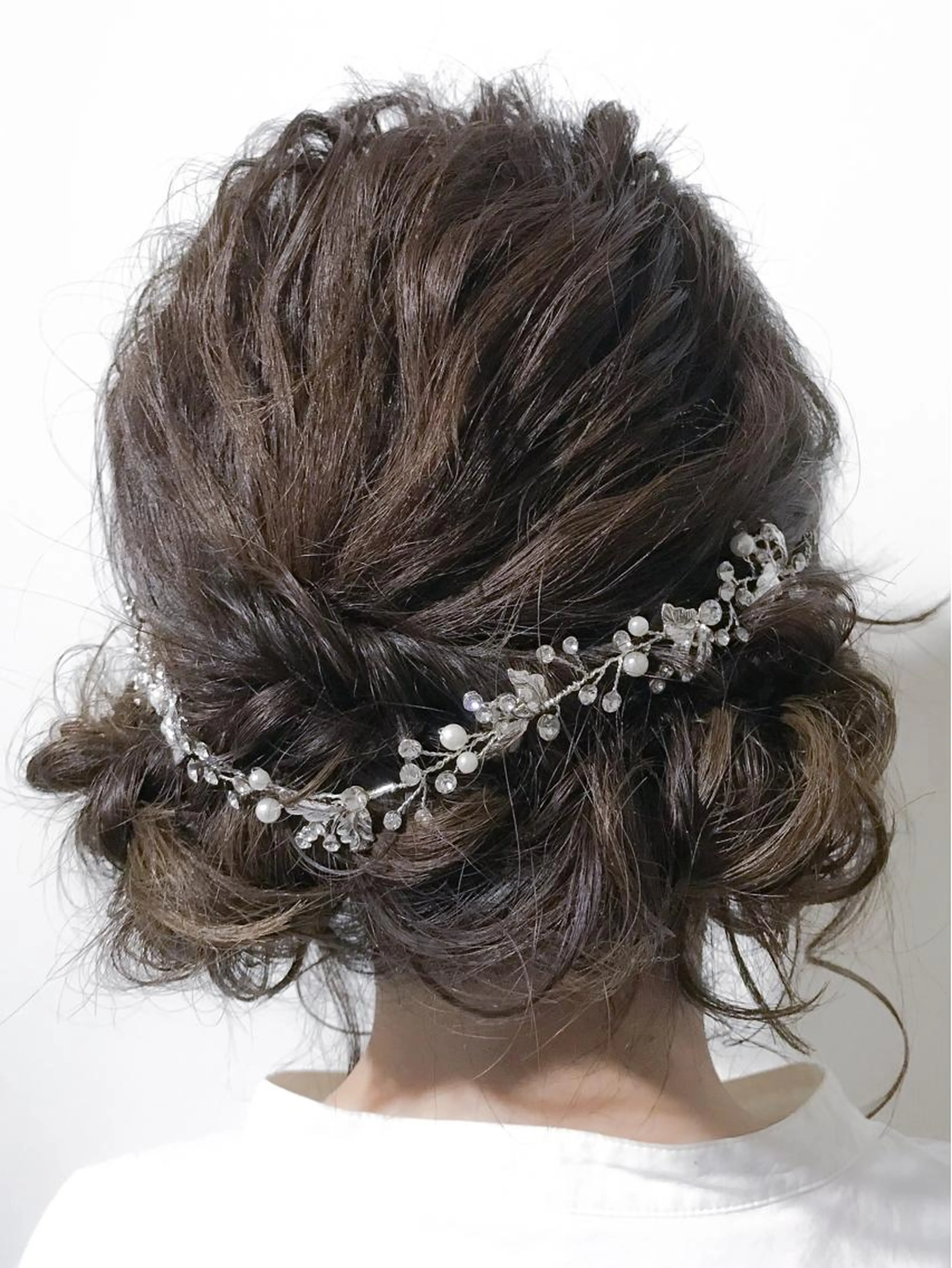 ヘアセット（パーティー、結婚式、イベント、リボンアレンジ、なんでもOK）の写真