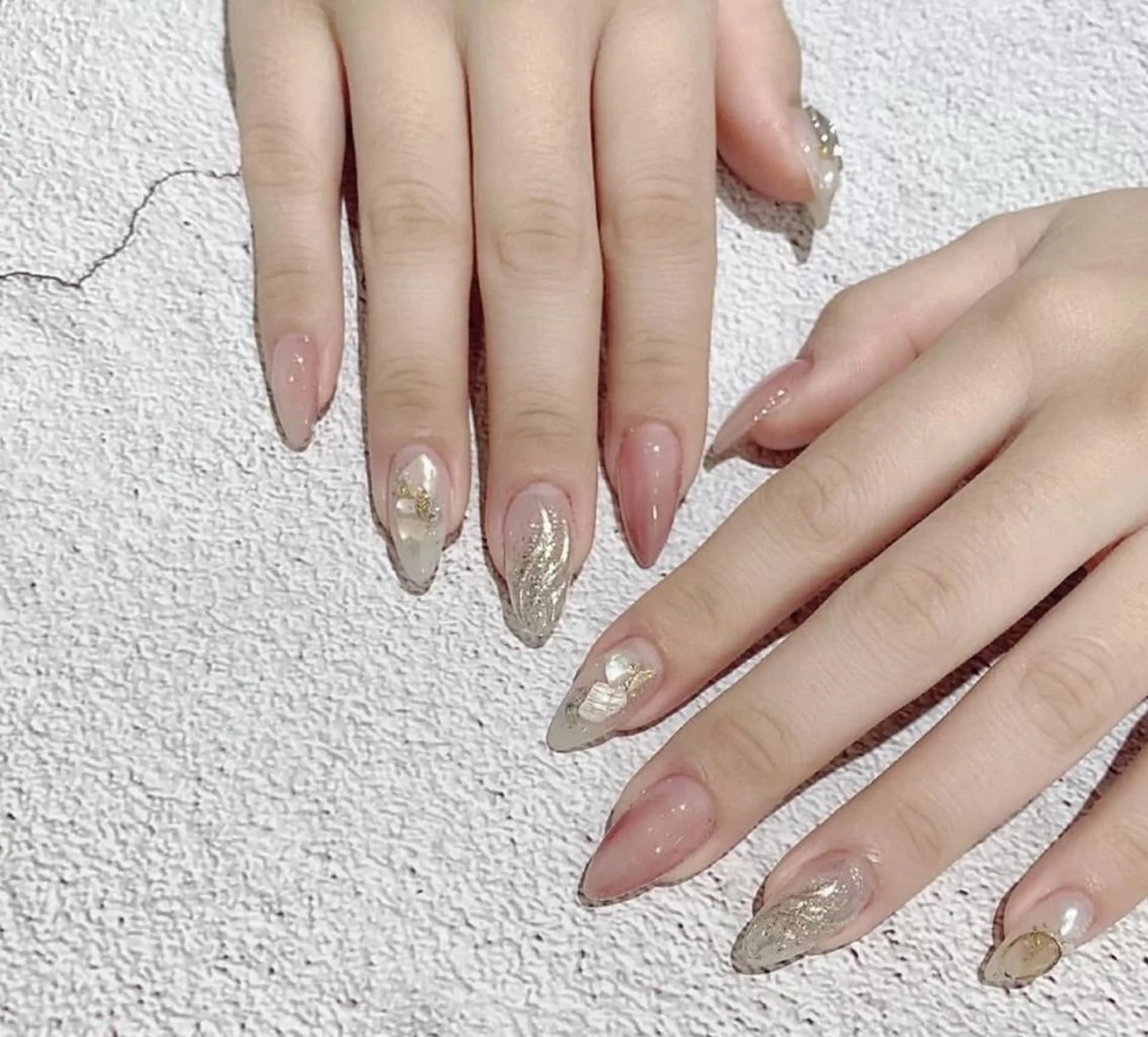 ネイル 🦋ネイルサロン ブラン🌈ゆりのネイルデザイン