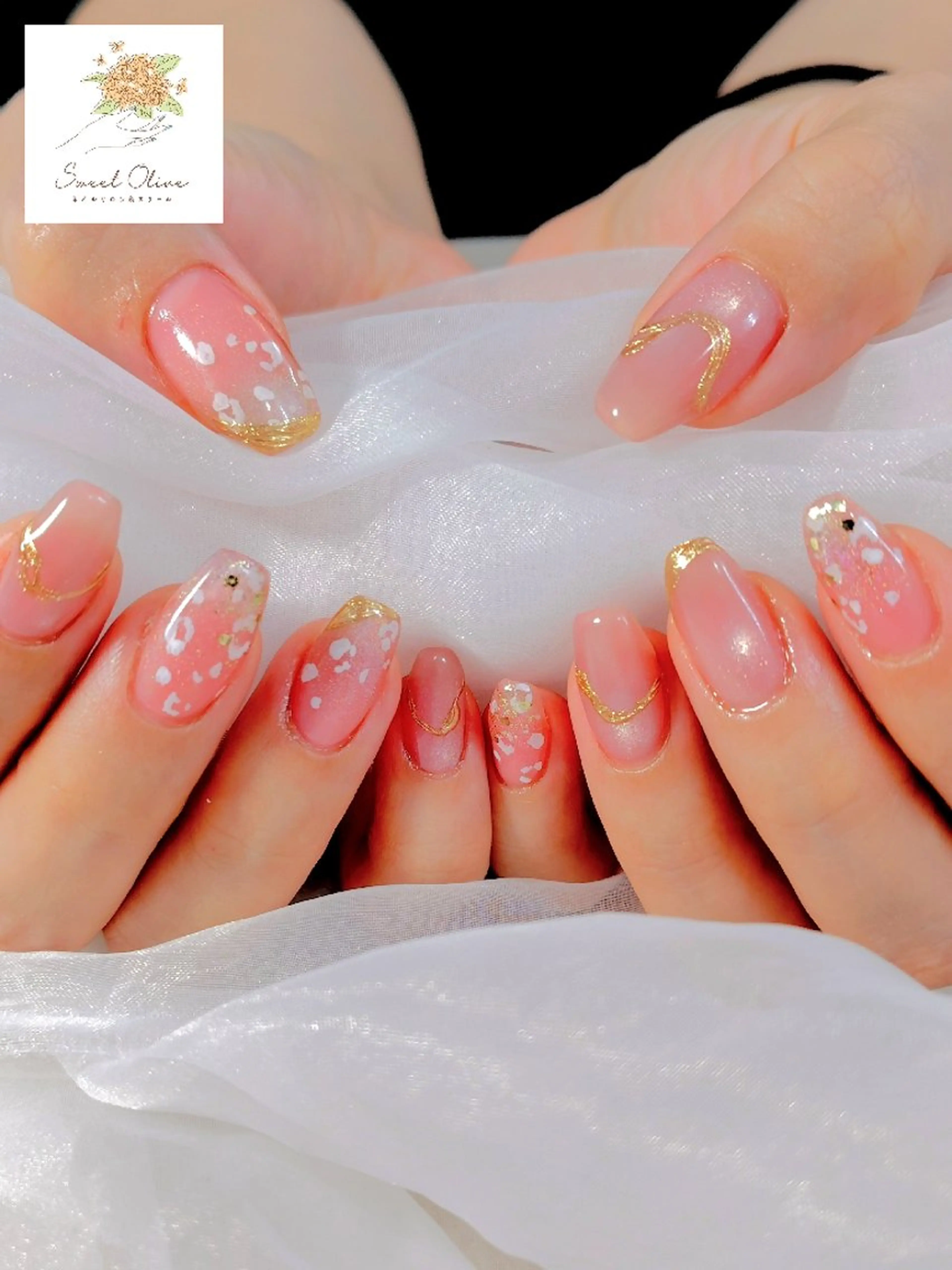 ネイル 持ち込み ハンドネイル SweetOlive オーナー（春日部市）のネイルデザイン
