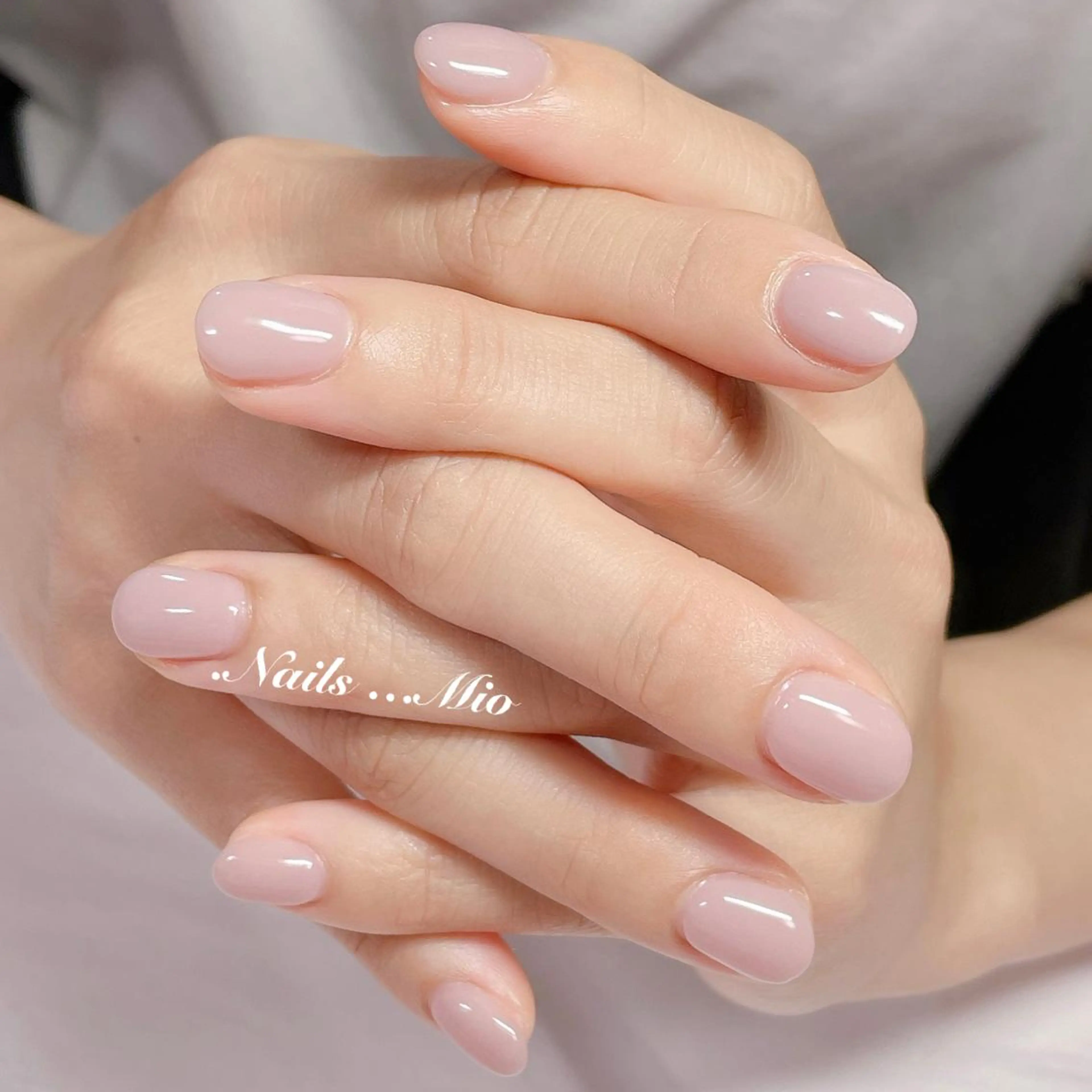 ネイル ジェルネイル ワンカラーネイル .Nails Mio 赤羽西ネイルサロンのネイルデザイン