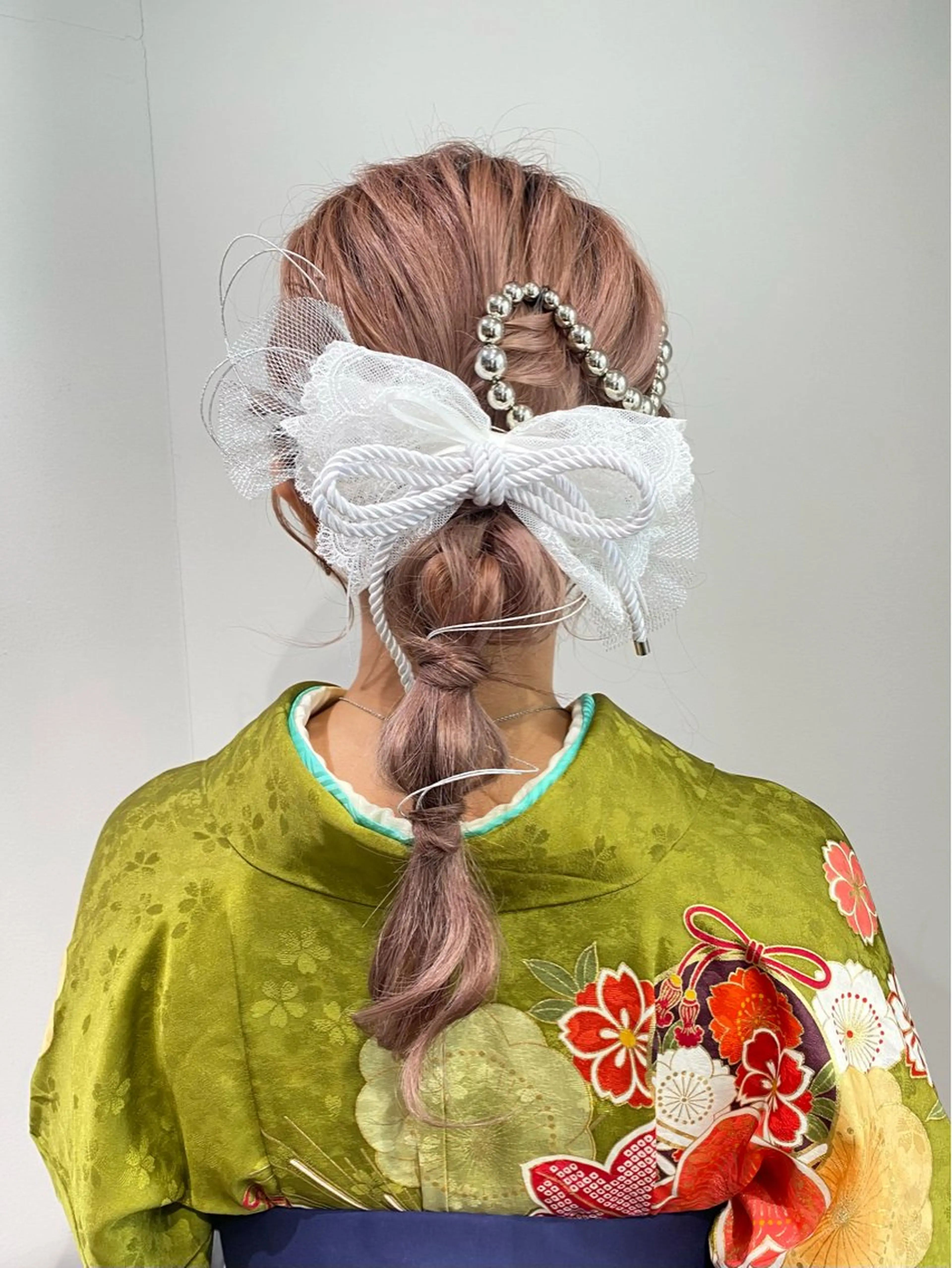 ヘアアレンジ ヘアセット 💙mai🫧 縮毛矯正・ハイライトのヘアスタイル