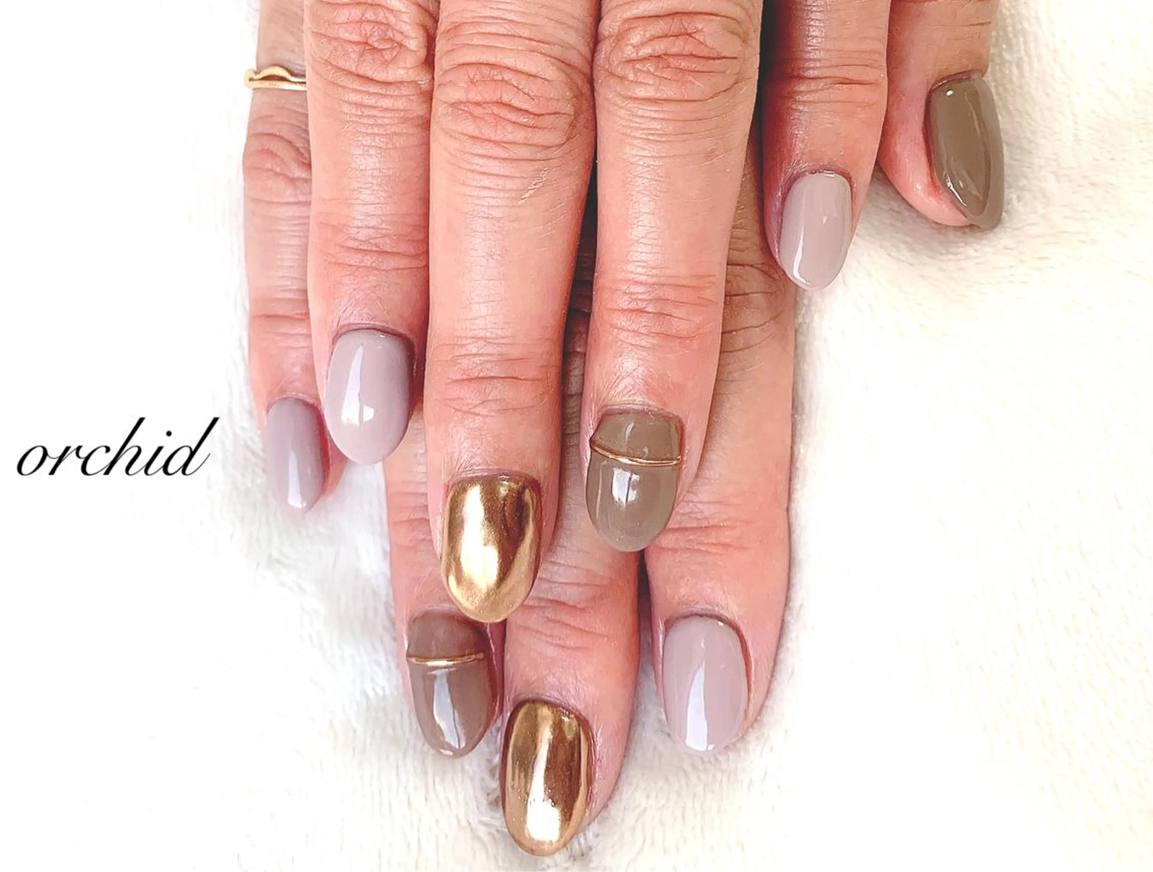 ネイル orchid ♡オーキッドのネイルデザイン