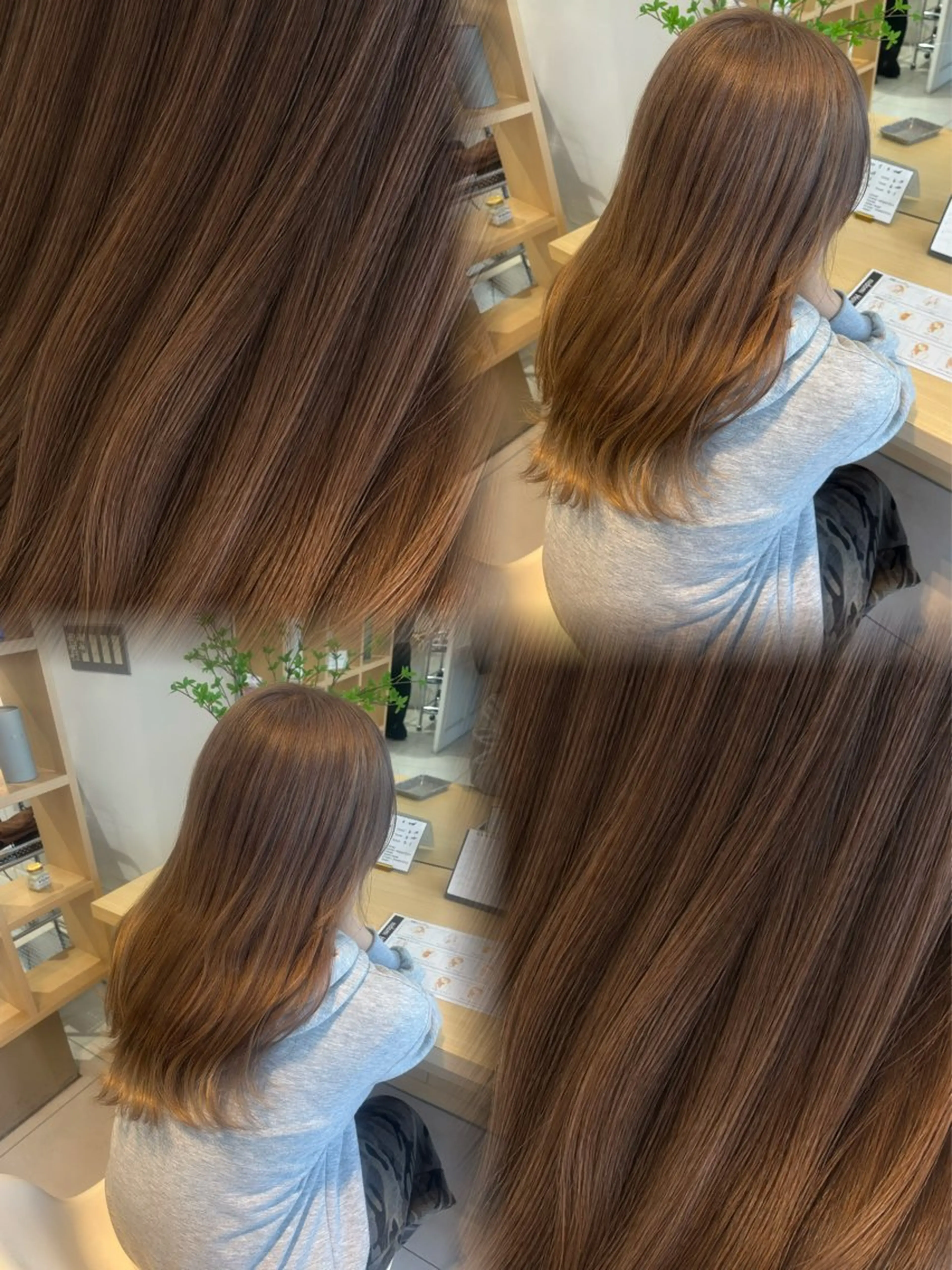 セミロング カラー 💈メンズパーマ カラー💈momoのヘアスタイル