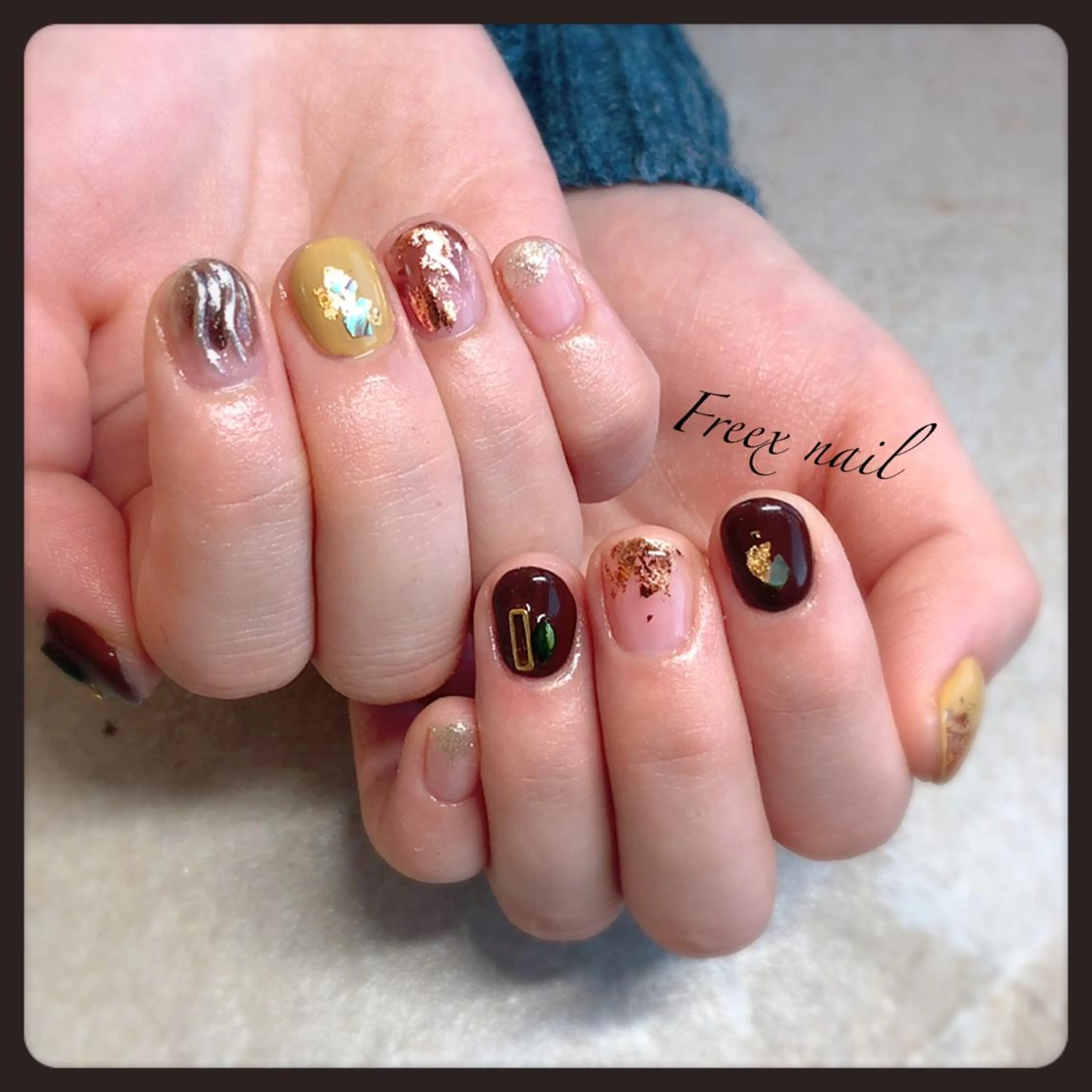 ネイル freex nail /ニュアンス/個性派のネイルデザイン