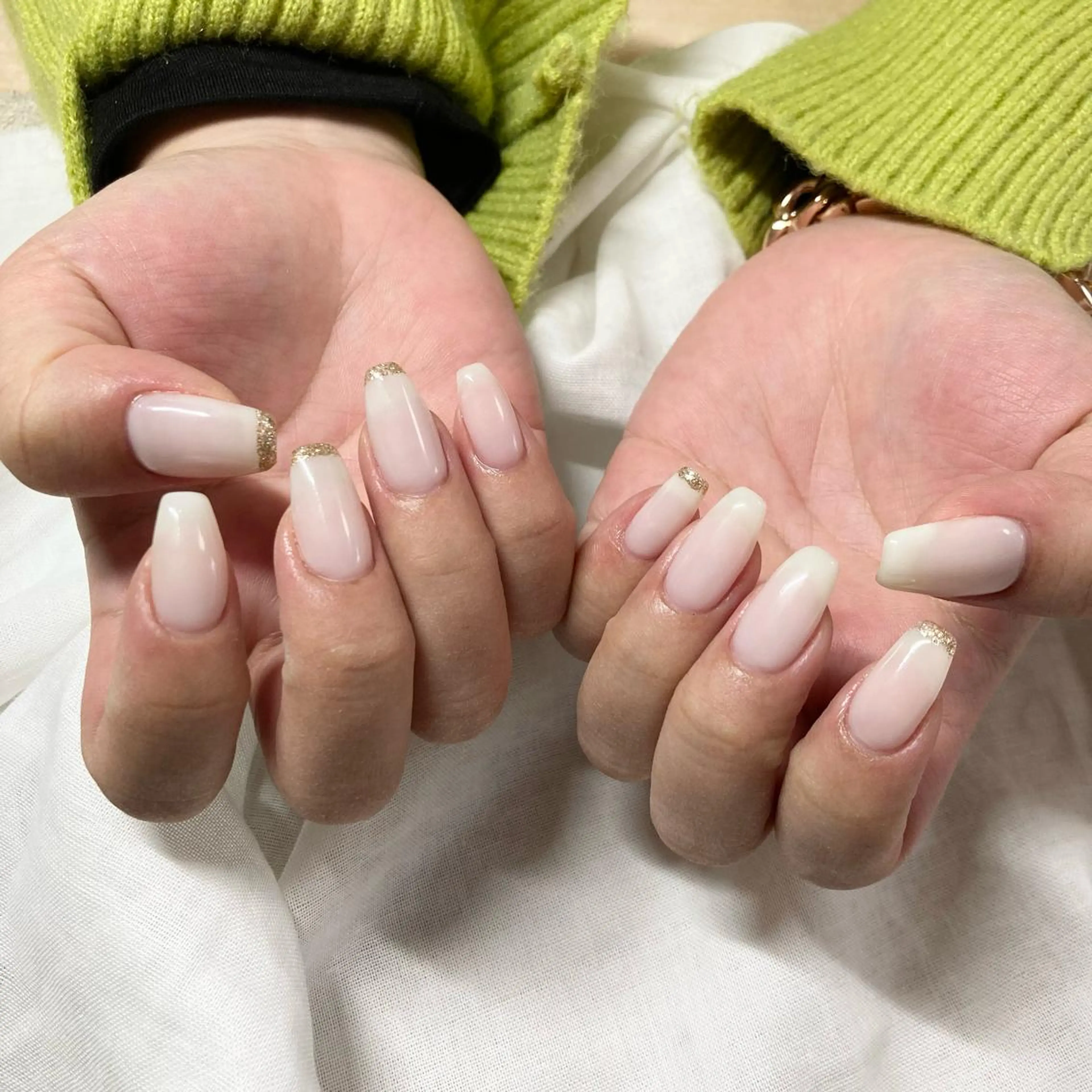ネイル ラメ(グリッター) ワンカラーネイル nails by sayaのネイルデザイン