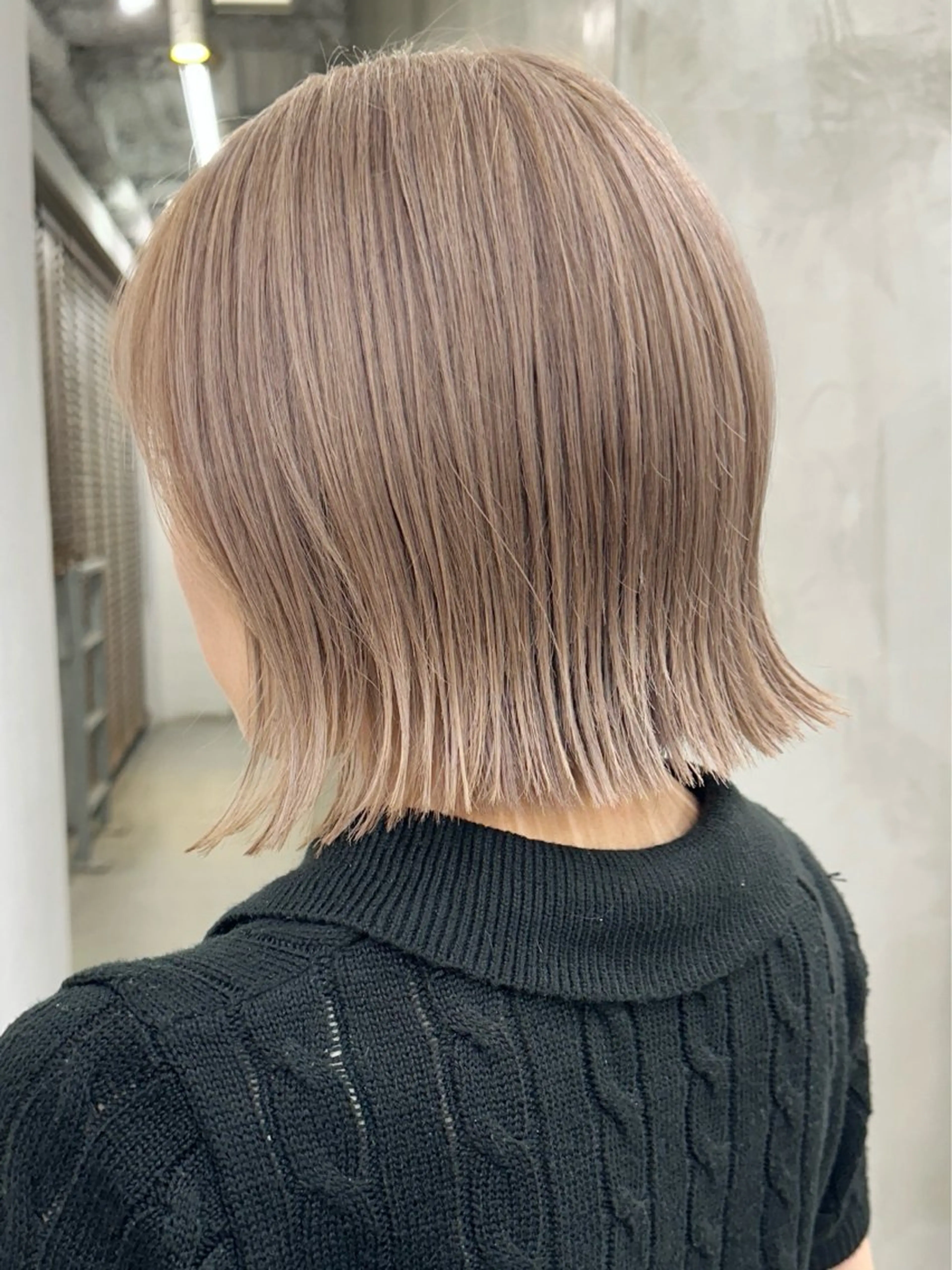 ミディアム カラー カット ヘアカラー トリートメント ブリーチダブルカラー 【koide】のヘアスタイル