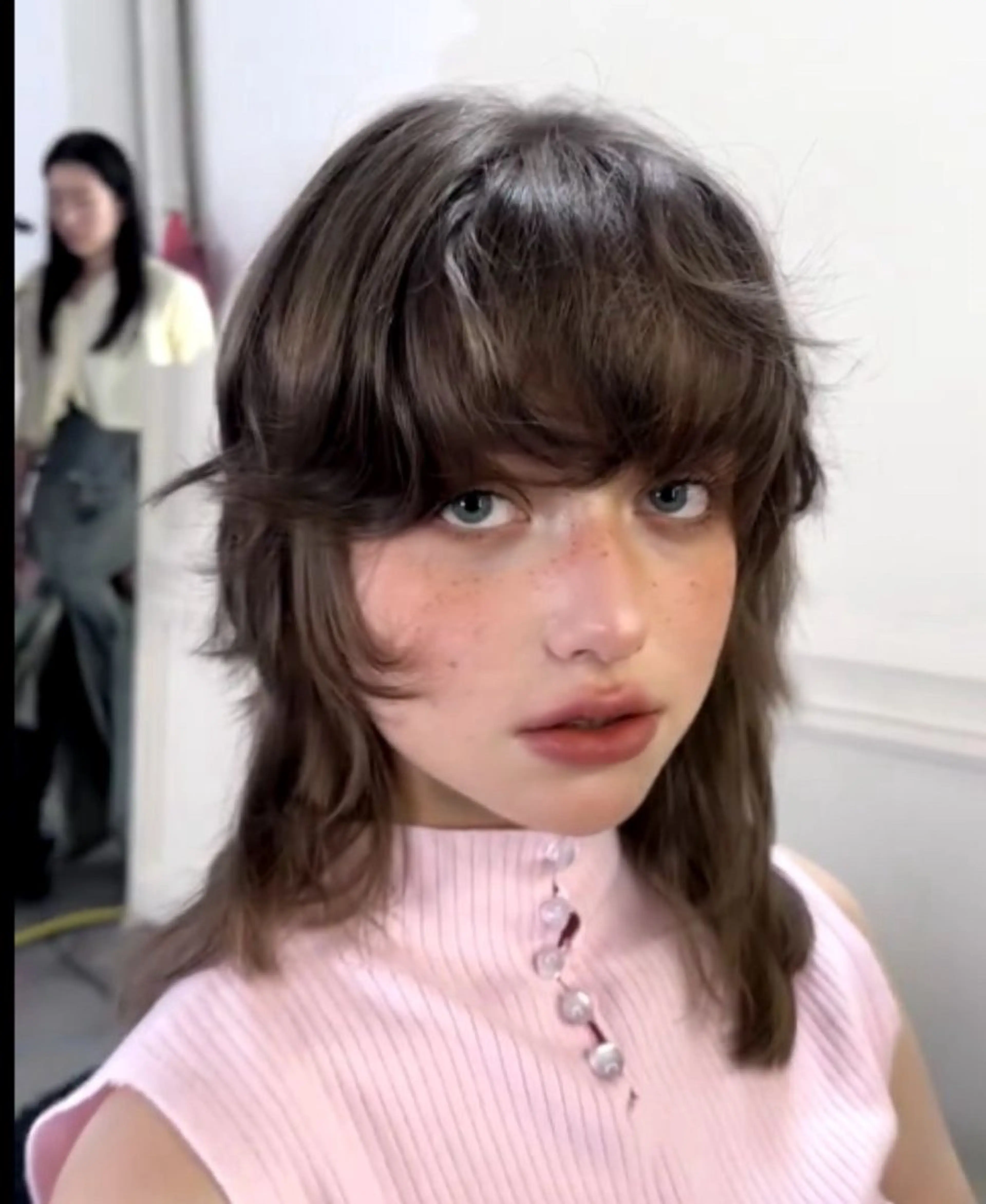 セミロング カラー カット ヘアカラー お悩み解決パーマ hana🩰のヘアスタイル