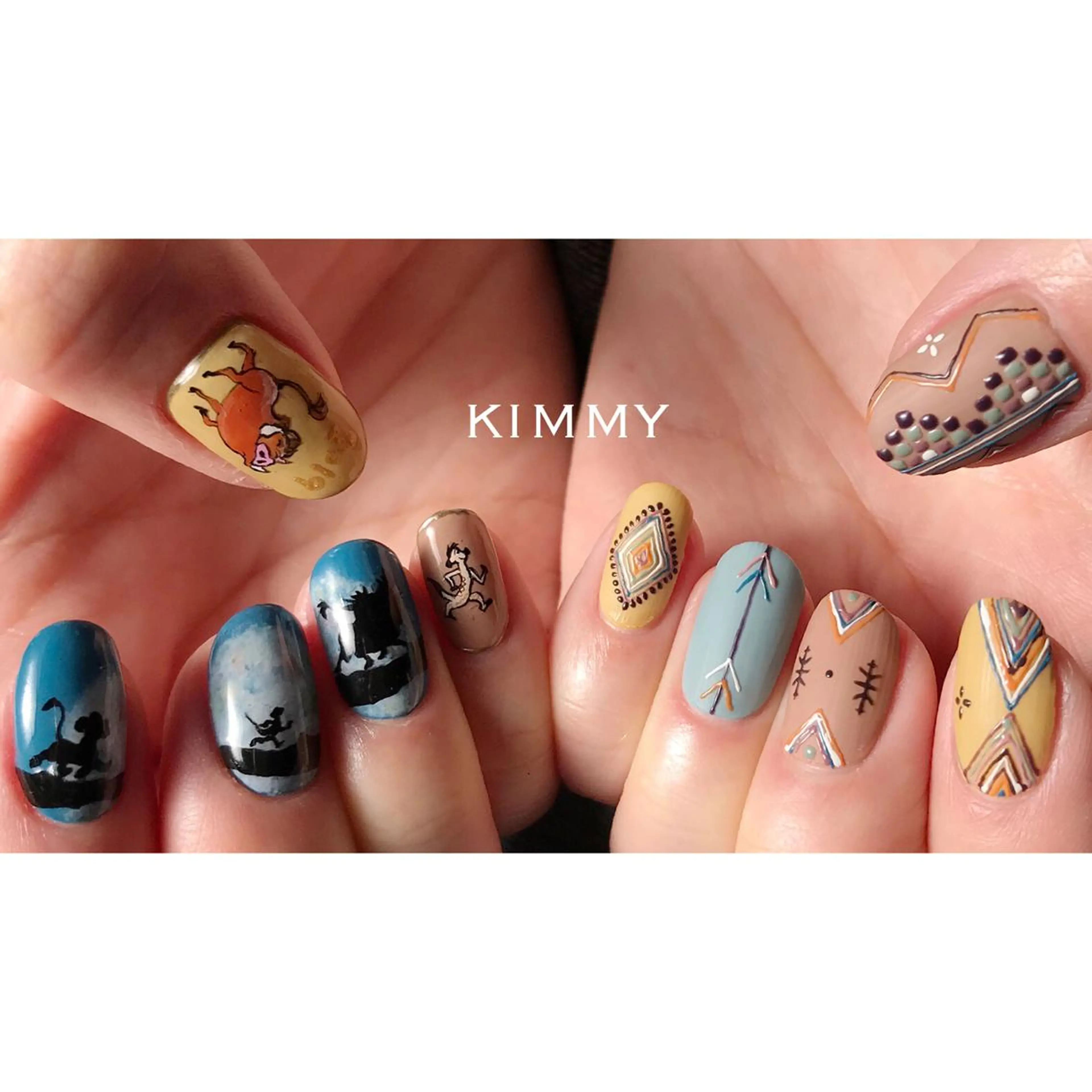 ネイル ハンドネイル kimmy nailsのネイルデザイン