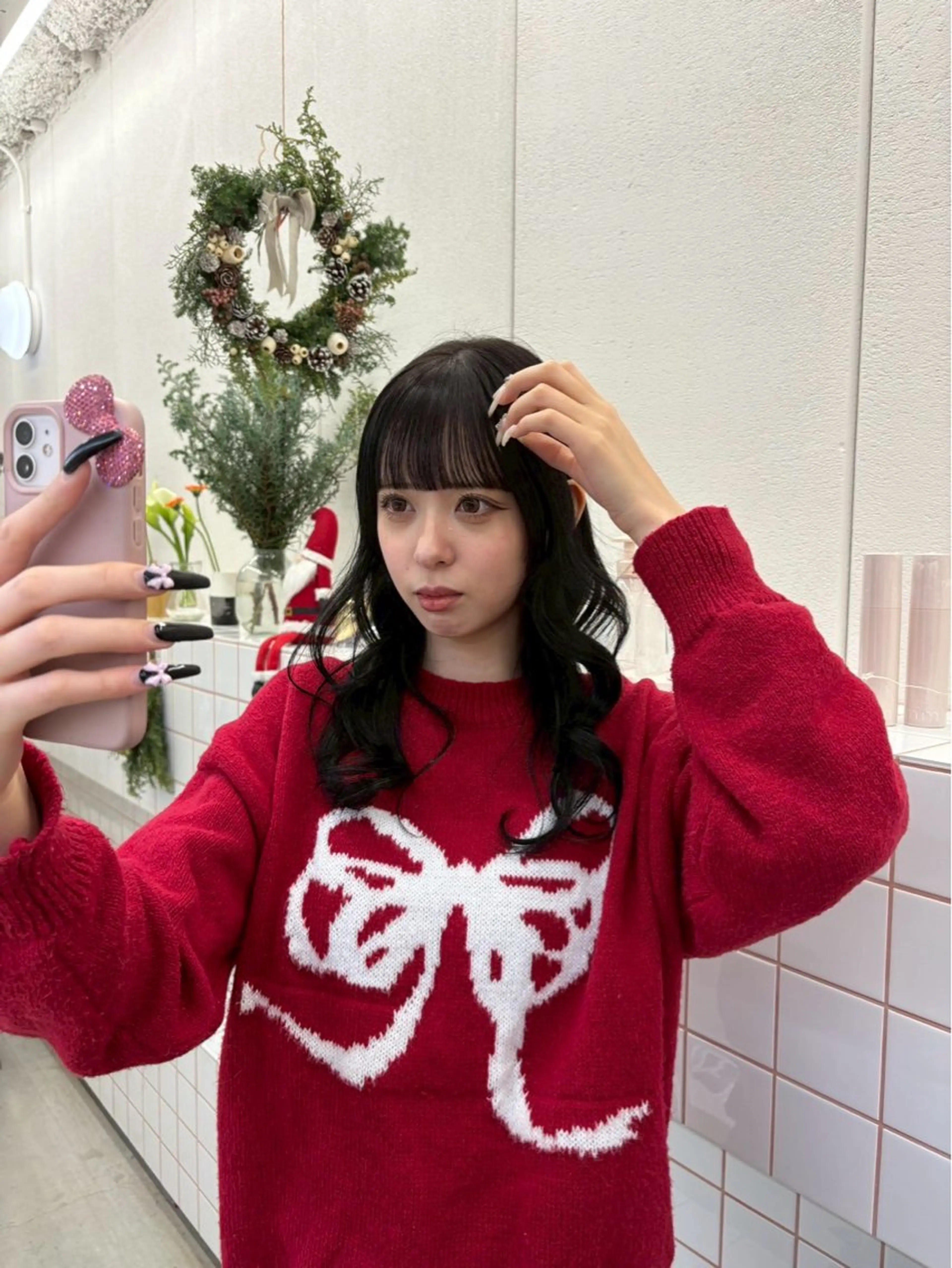 カラー Asumi/丸の内 /ブリーチ/花屋併設のヘアスタイル