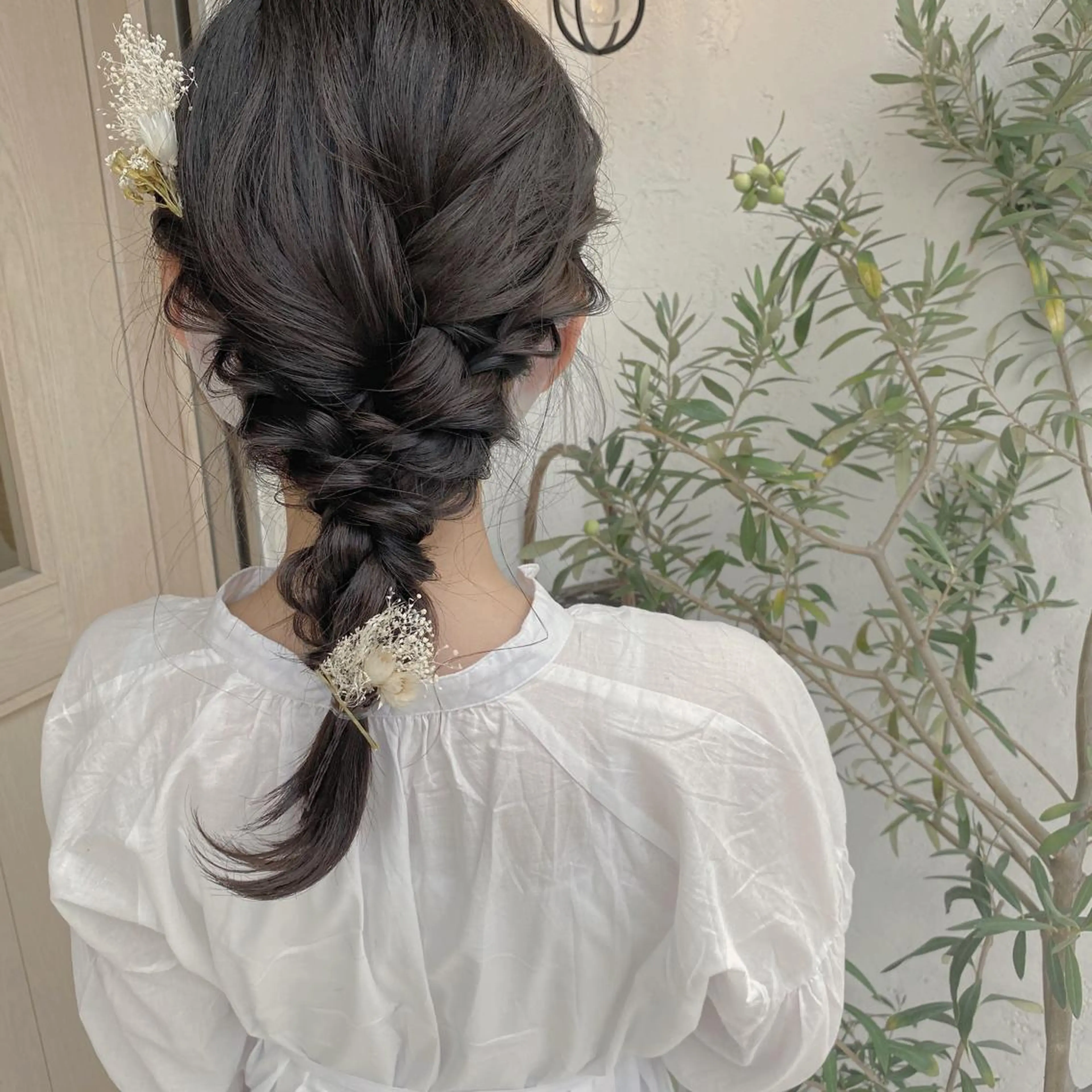 ヘアアレンジ 結婚式・ブライダル ヘアセット hana ROCCO3rdのヘアスタイル