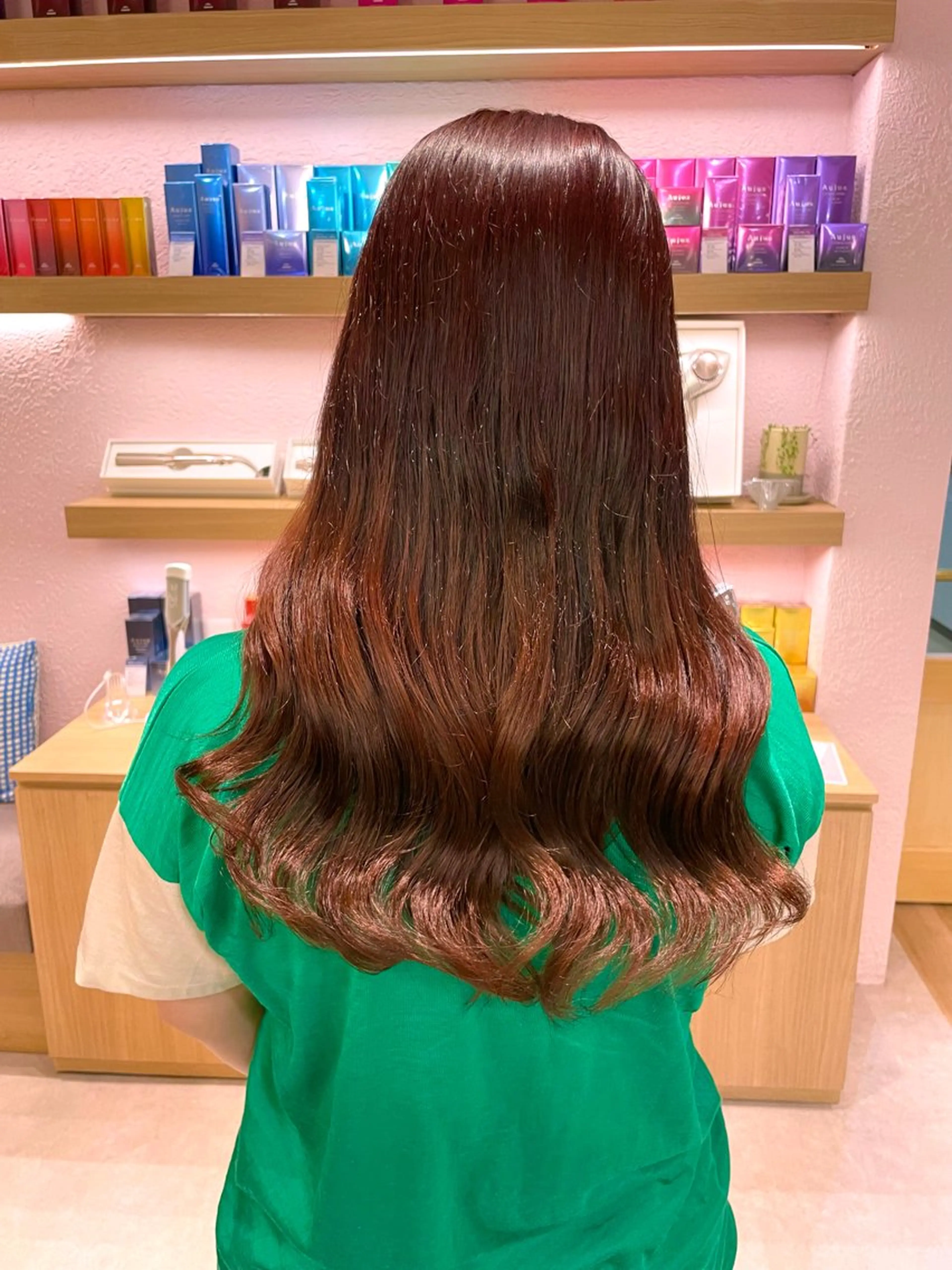 ロング ヘアカラー merc.🐰澤田 凜のヘアスタイル