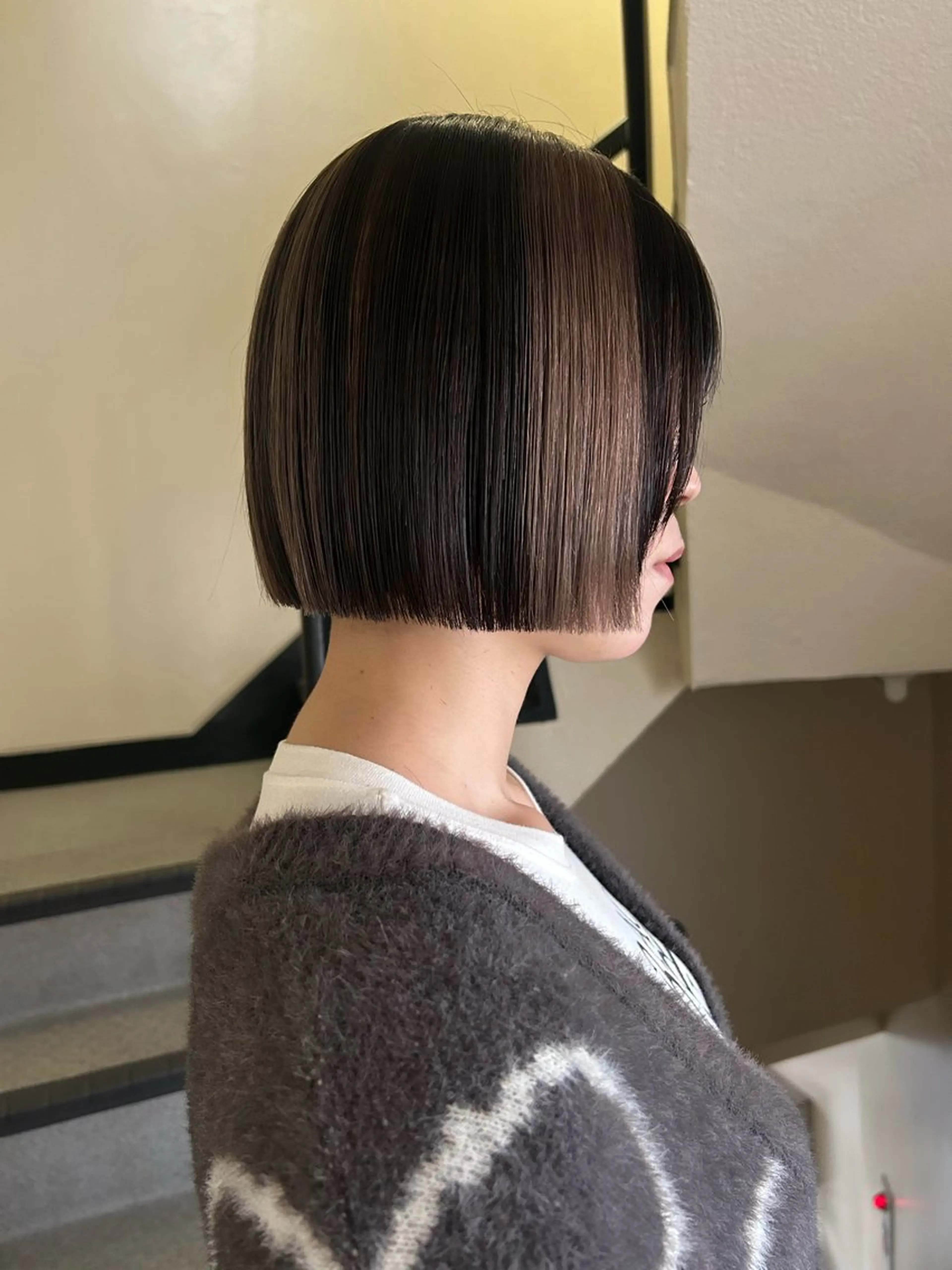 ショート カラー カット トリートメント ☕️結【suii.】 ボブ/ヘアセット☕️のヘアスタイル