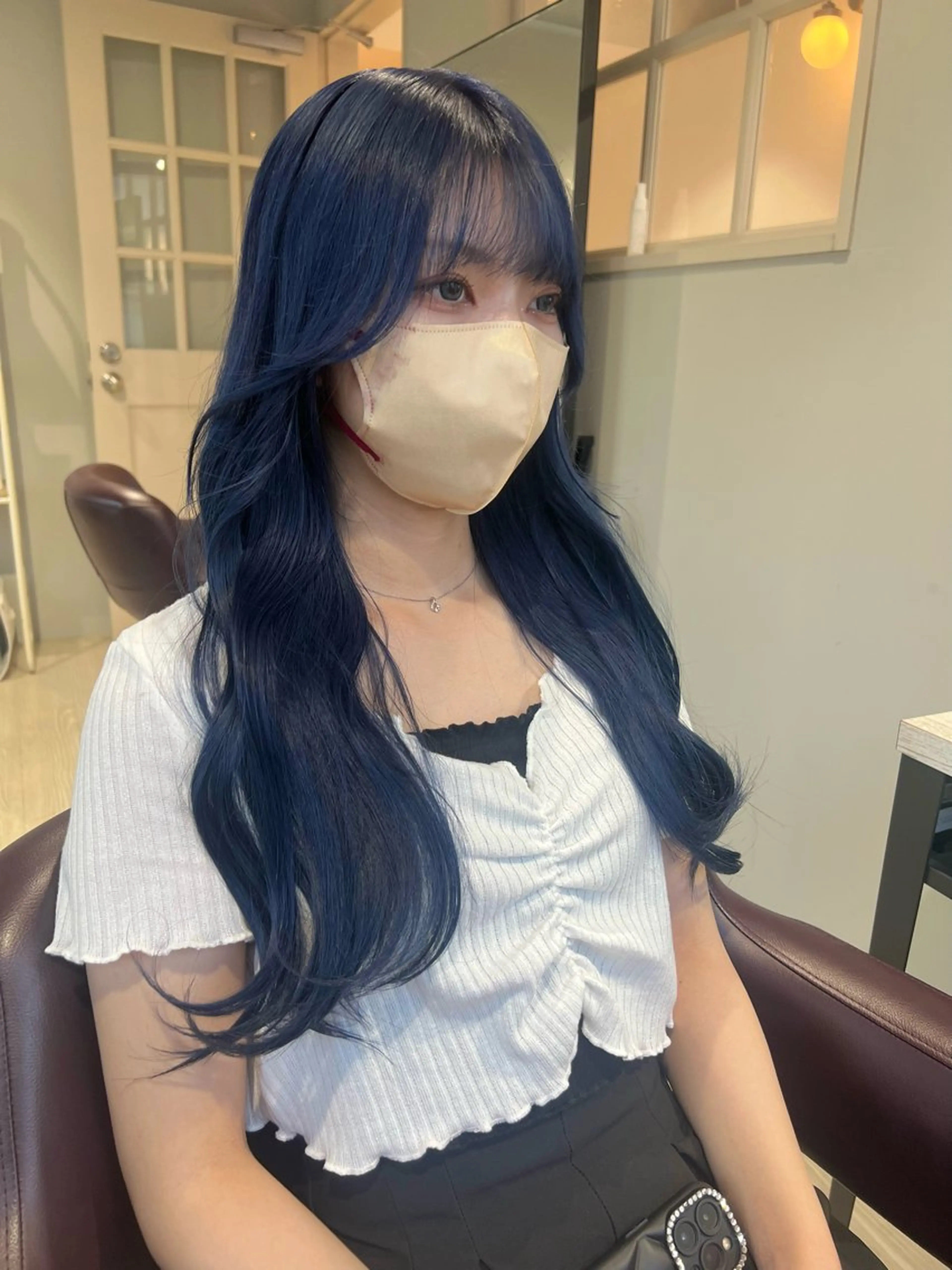 ロング 菊地 万佐久のヘアスタイル