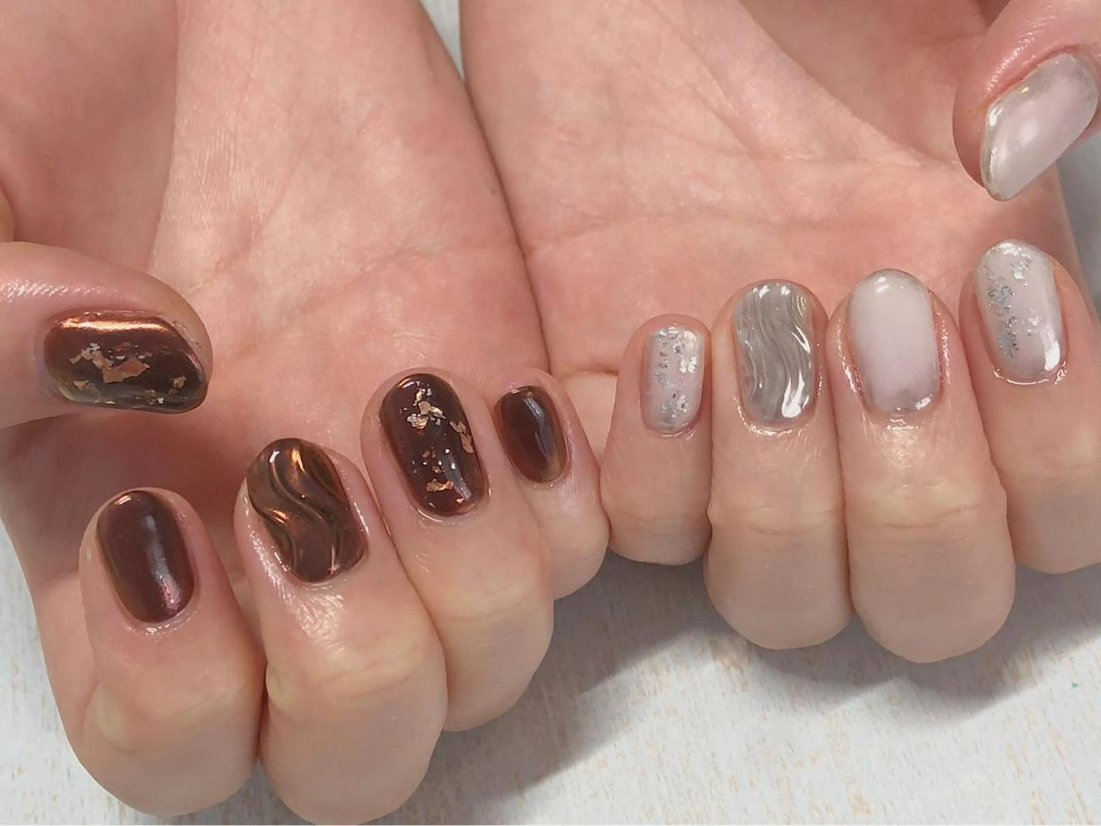 ネイル 𖡼 yumenoのネイルデザイン