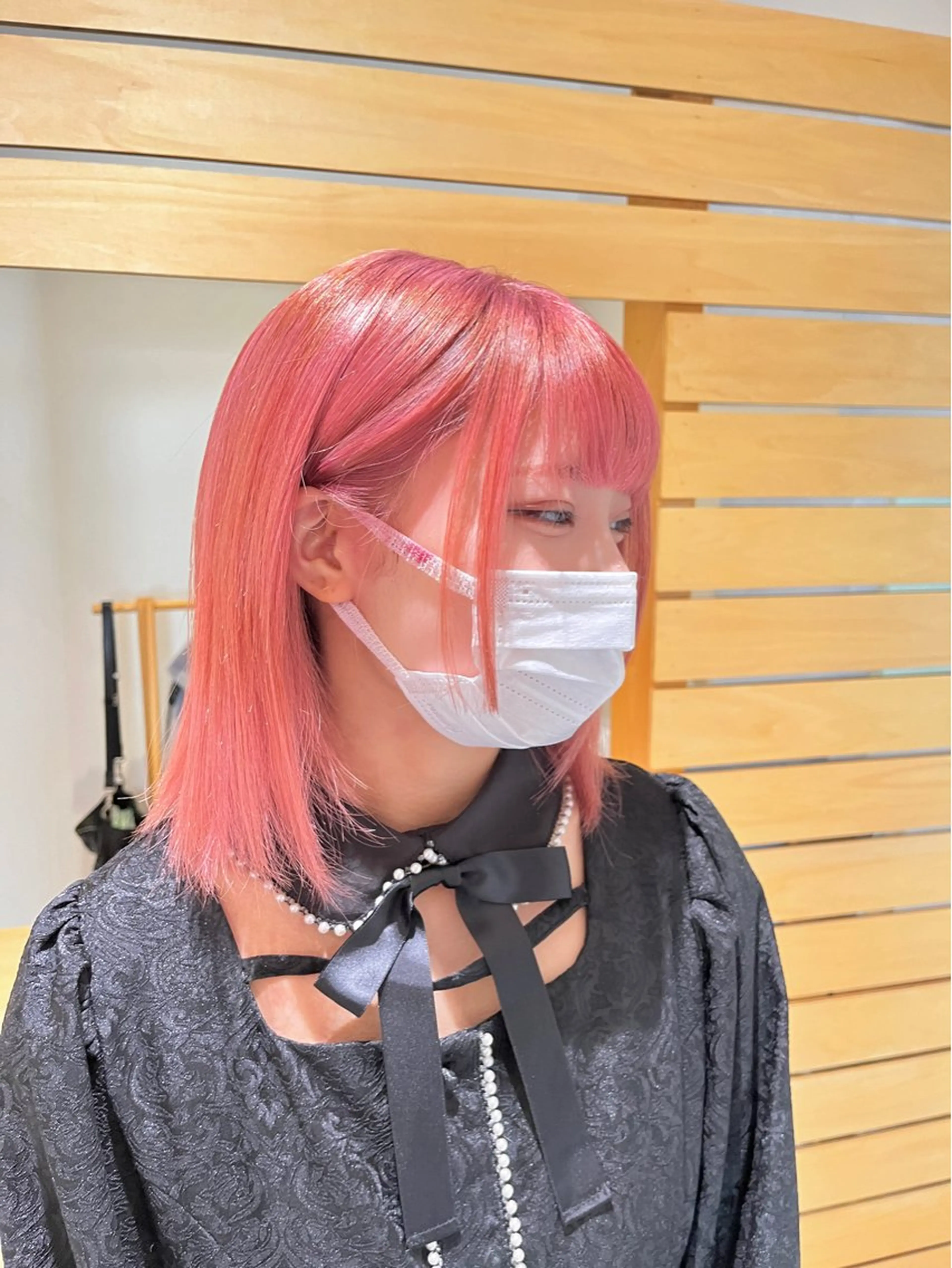 ミディアム カラー ブリーチ ヘアカラー トリートメント ✨髪質改善🎨 杉本賢人のヘアスタイル