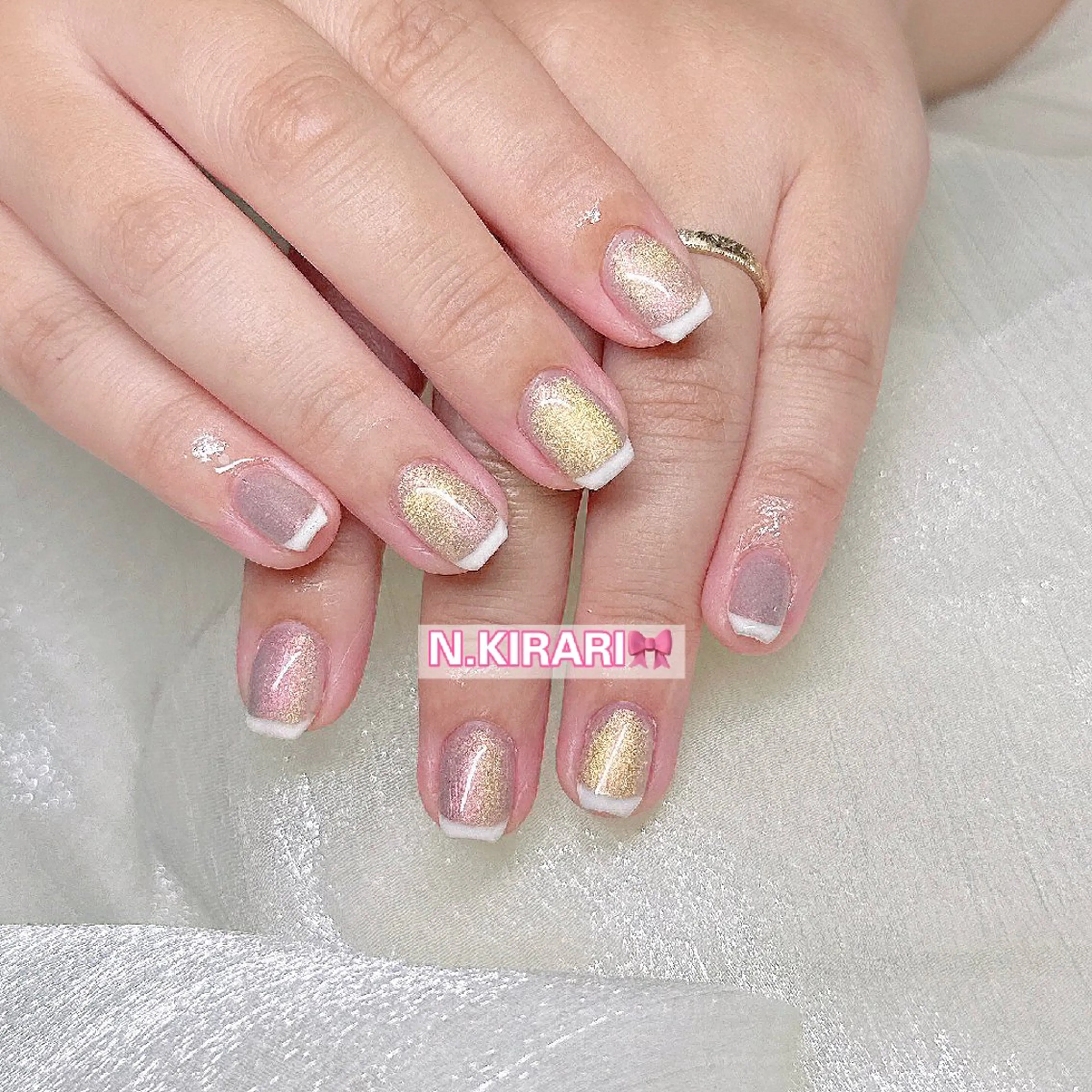 ネイル ハンドネイル ハンドケア 🎀 ユズ 🎀のネイルデザイン