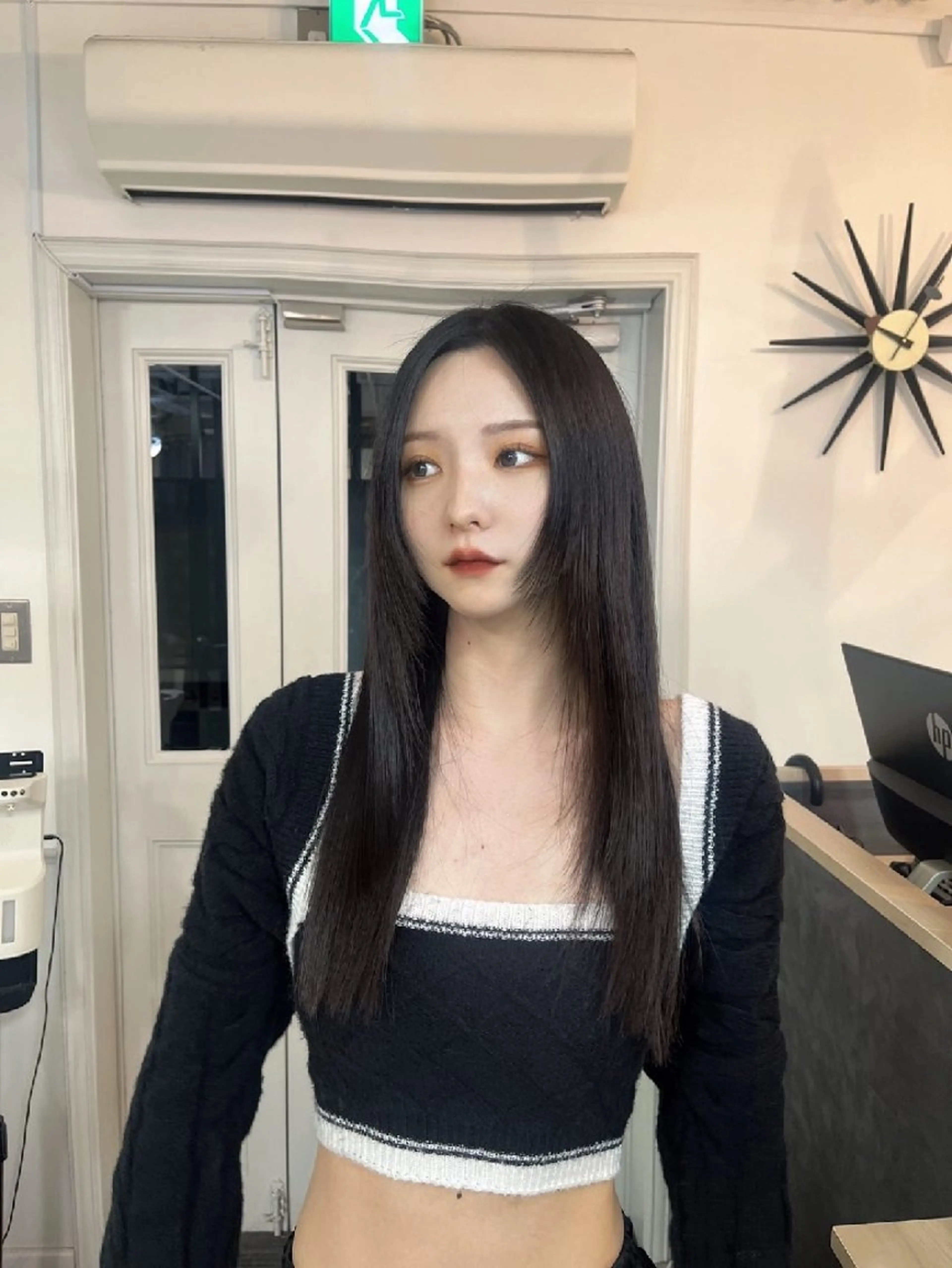 ロング エクステ 韓国風ヘア カット エクステ ハネエクステ表参道/ 羽エクステSpicaのヘアスタイル