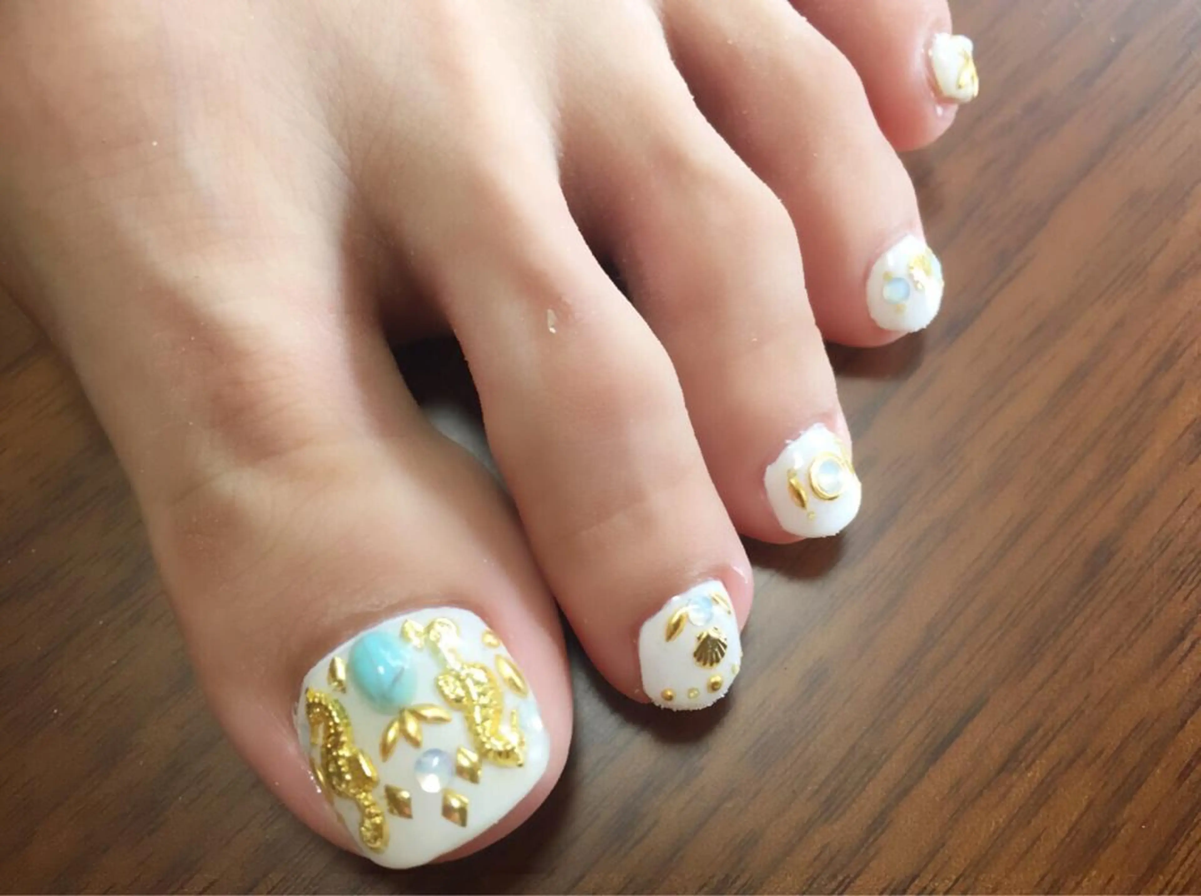 ネイル ツメトマツゲ .のネイルデザイン