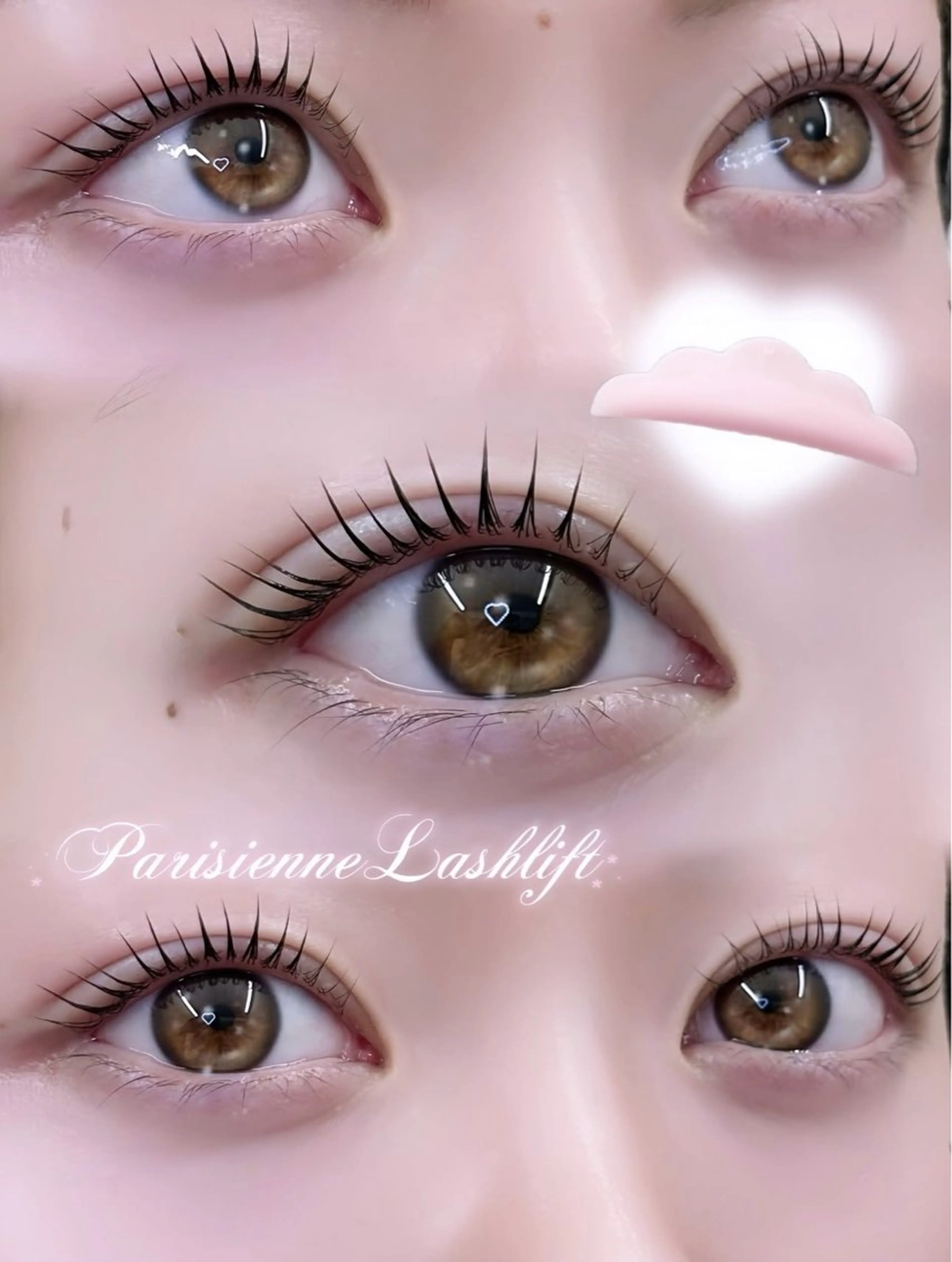 マツエク・マツパ パリジェンヌラッシュリフト Nanami ♡ 恵比寿アイリストのマツエク・マツパデザイン