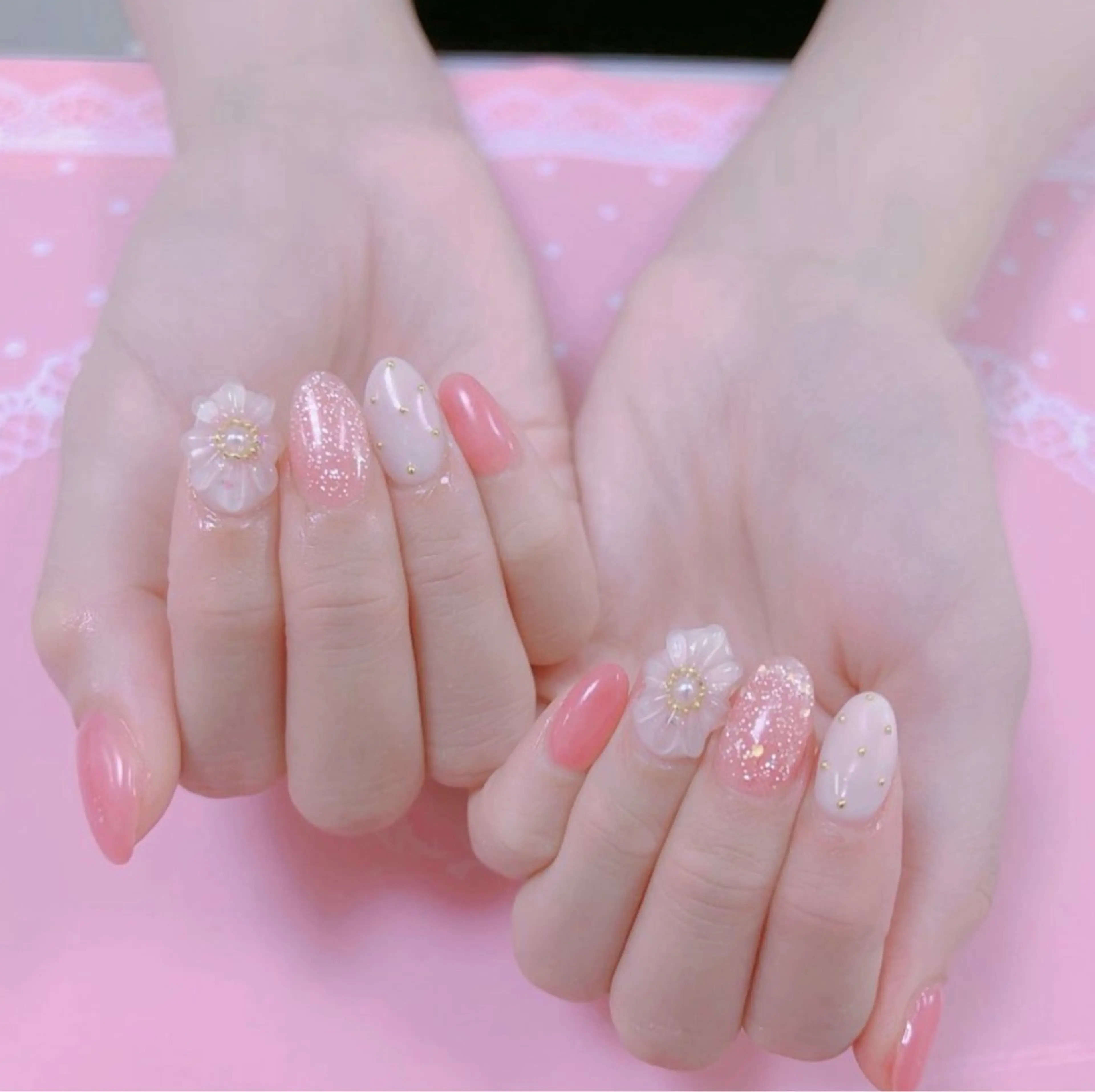 ネイル はぴねす所属・横浜 美夢のネイルデザイン